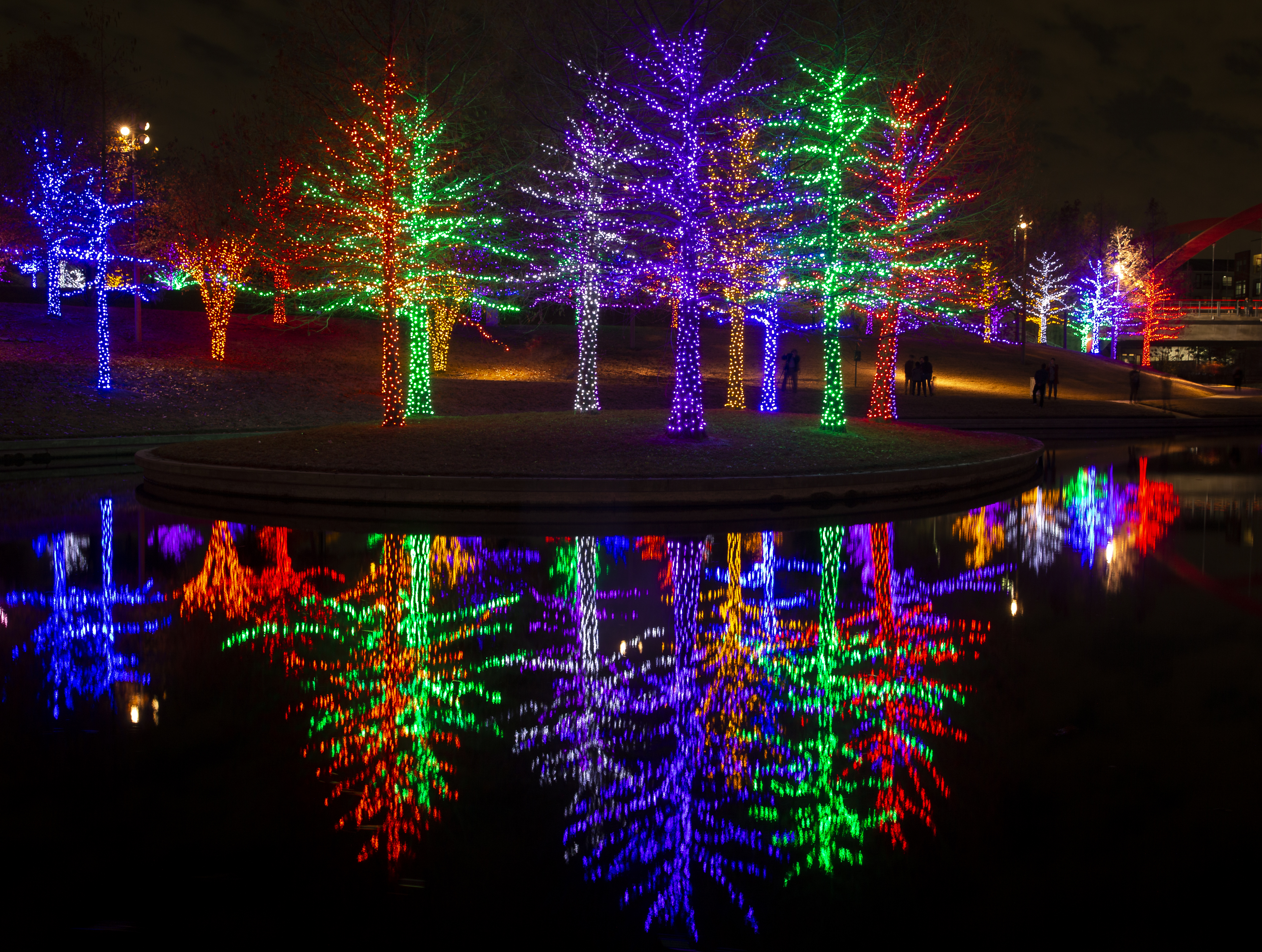 Vitruvian Park Addison Christmas Lights 2022 Vitruvian Lights