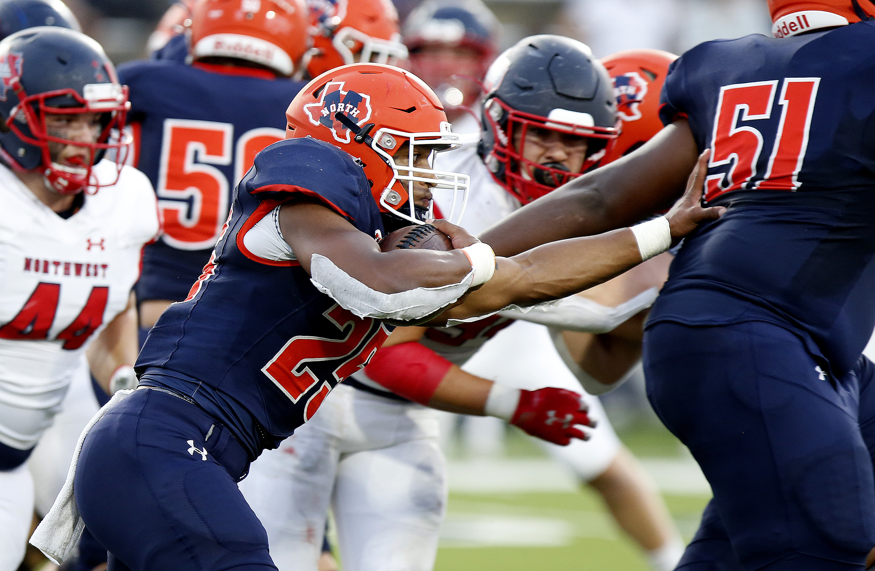 Photos: Justin Northwest stiff arm, McKinney North touchdowns and more