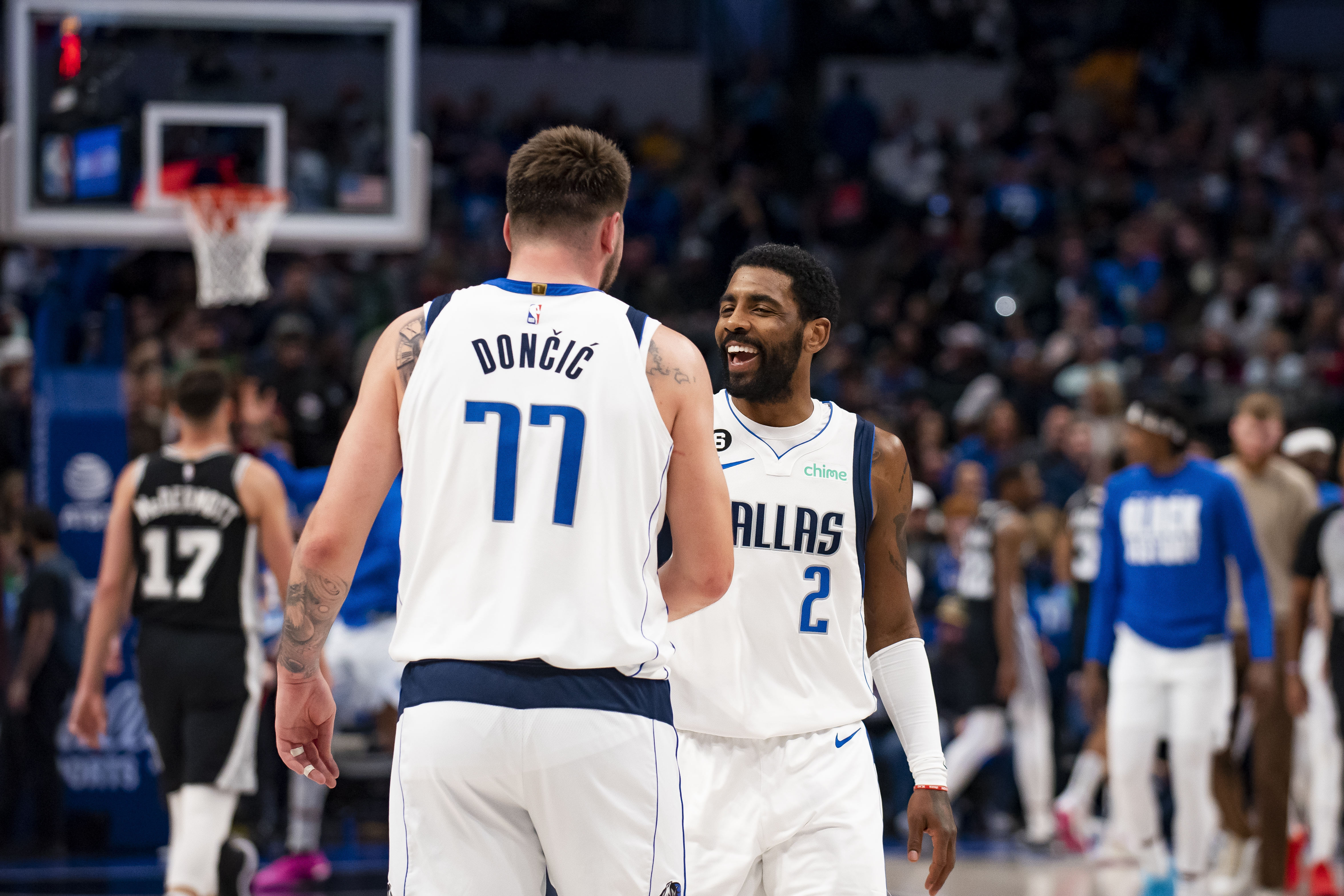 Dallas Mavs' Luka Doncic, Kyrie Irving Continue Chemistry Building