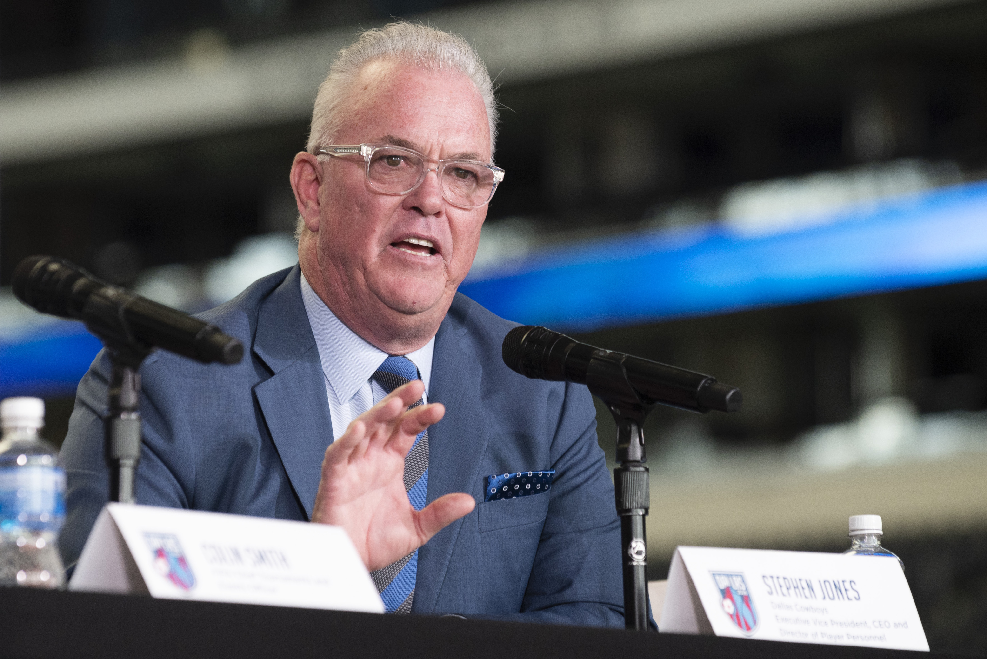 Stephen Jones on Cowboys' $2.4 million settlement paid to cheerleaders:  'Jerry's addressed it'