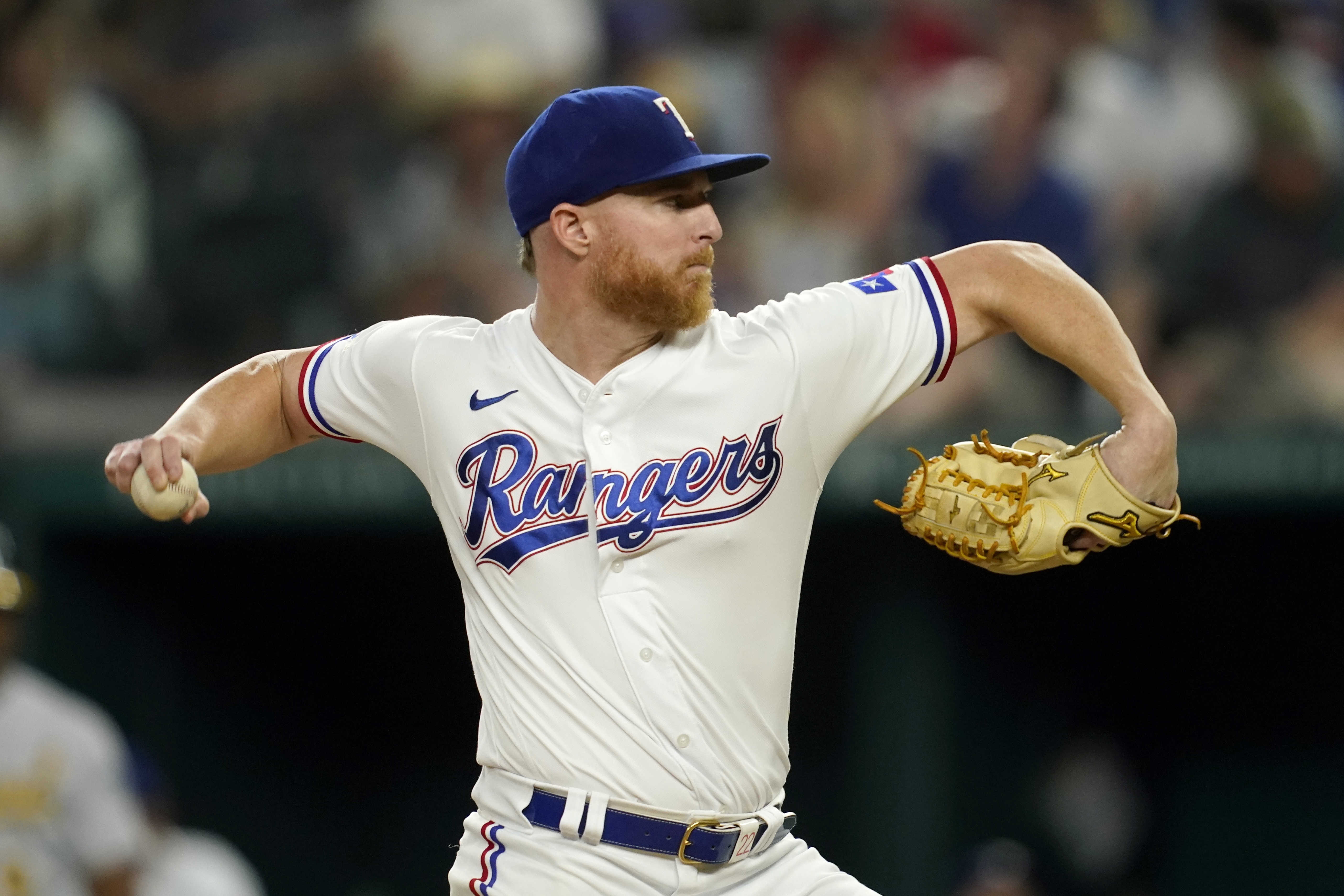 Jon Gray has embraced Dallas-Fort Worth since joining Rangers