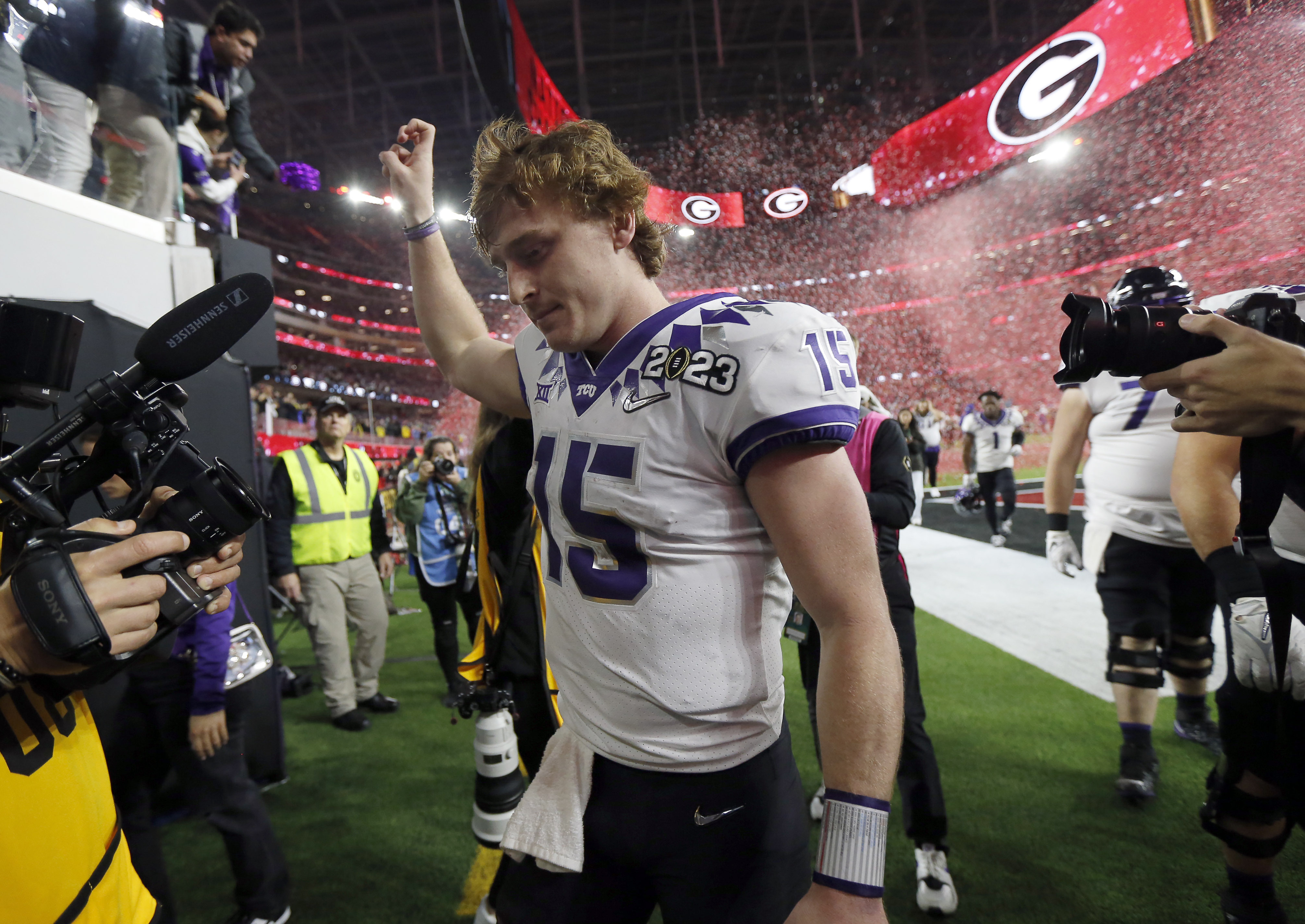 Georgia blasts TCU 65-7 in the College Football Playoff championship game,  wins back-to-back titles