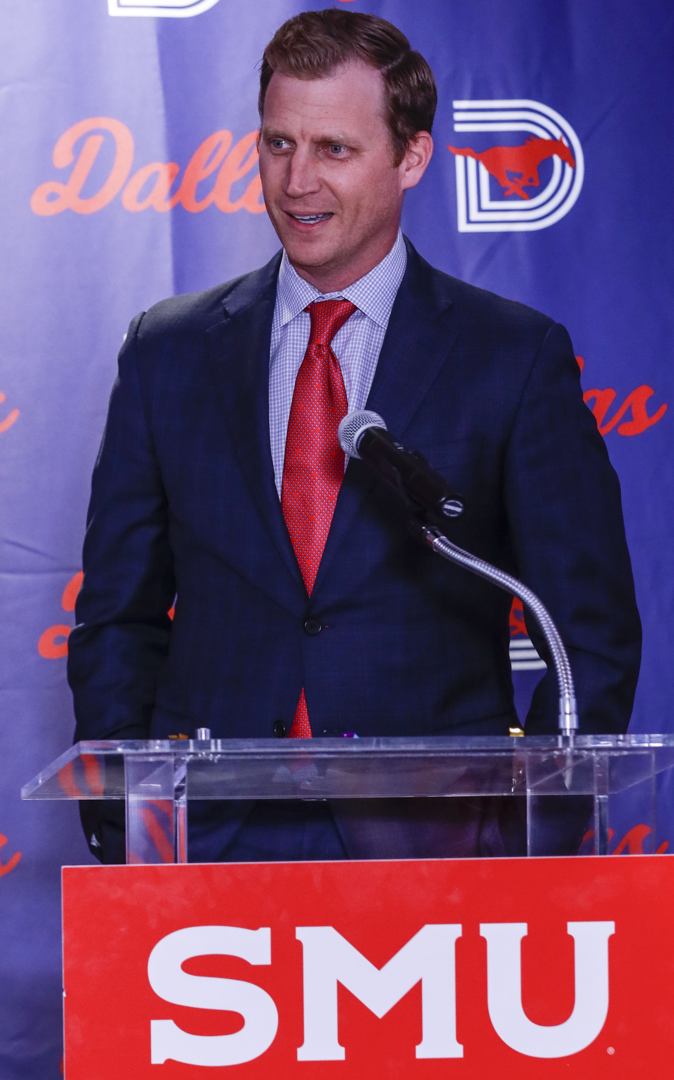 Welcome Back: SMU Introduces Rhett Lashlee Mustangs' New Head Coach ...