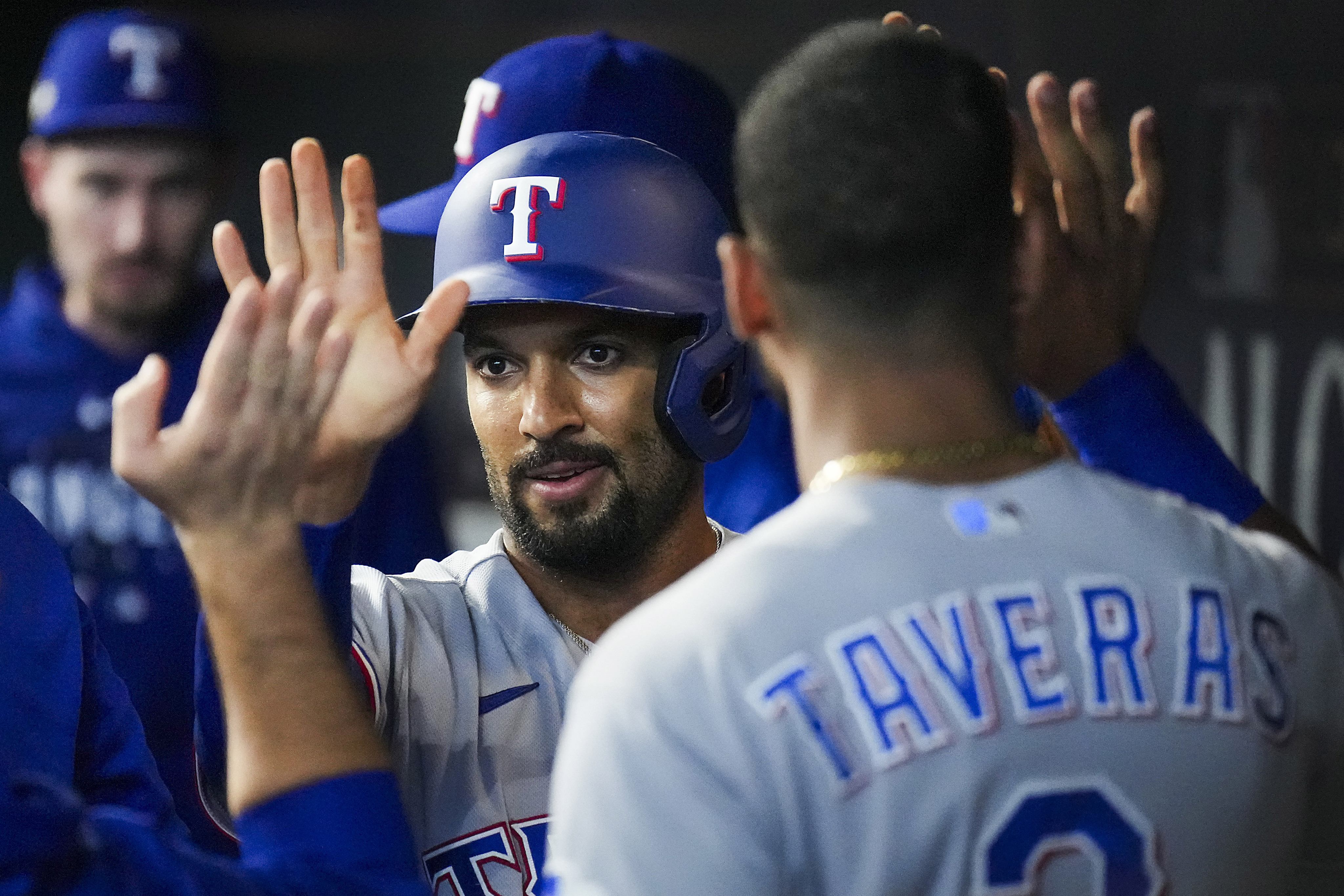 Texas Rangers on X: Scoreless debut from the Cuban Missile