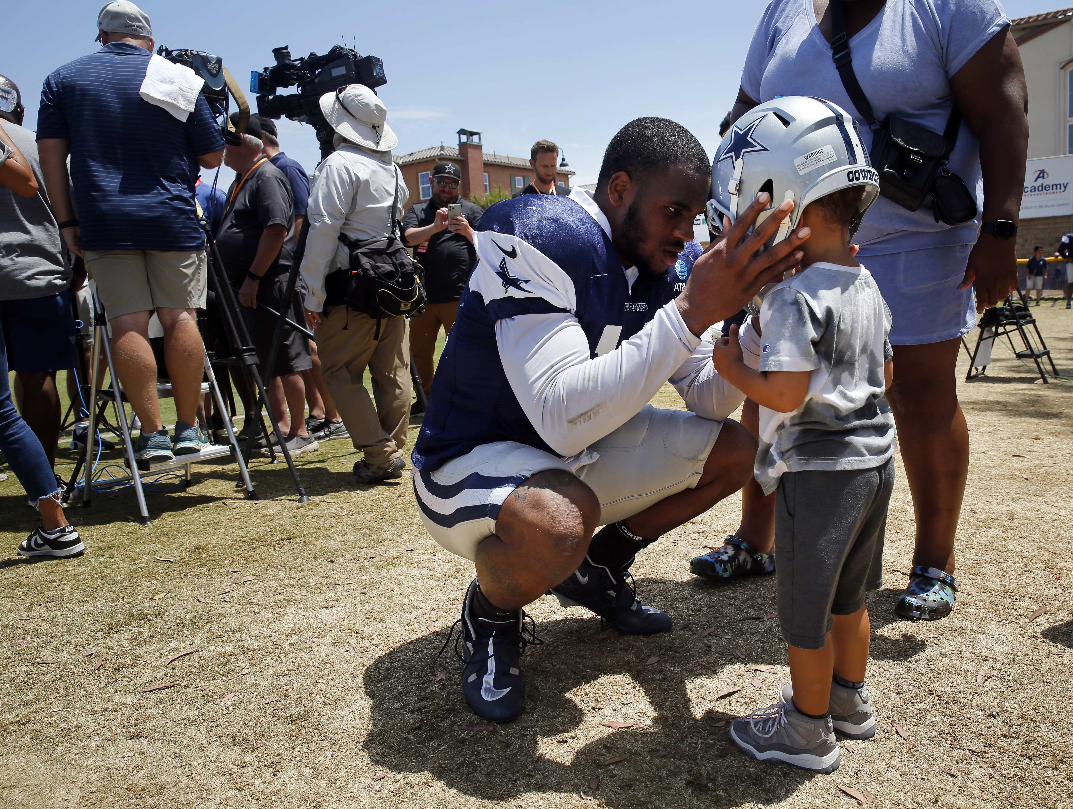 Cowboys' practice focus shifted when Rico Dowdle, Aaron Shampklin