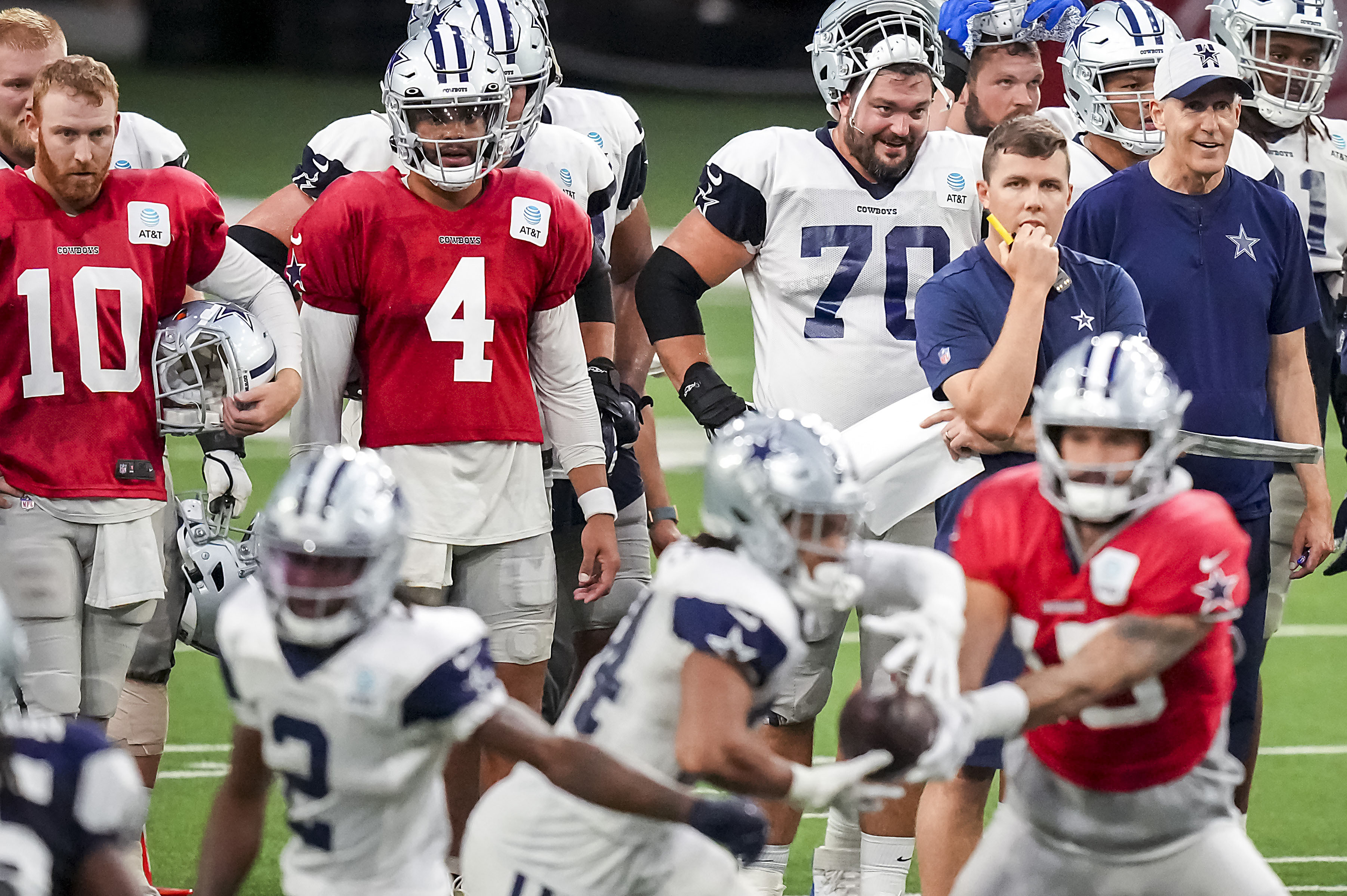 Will the Cowboys play their starters in the first preseason game