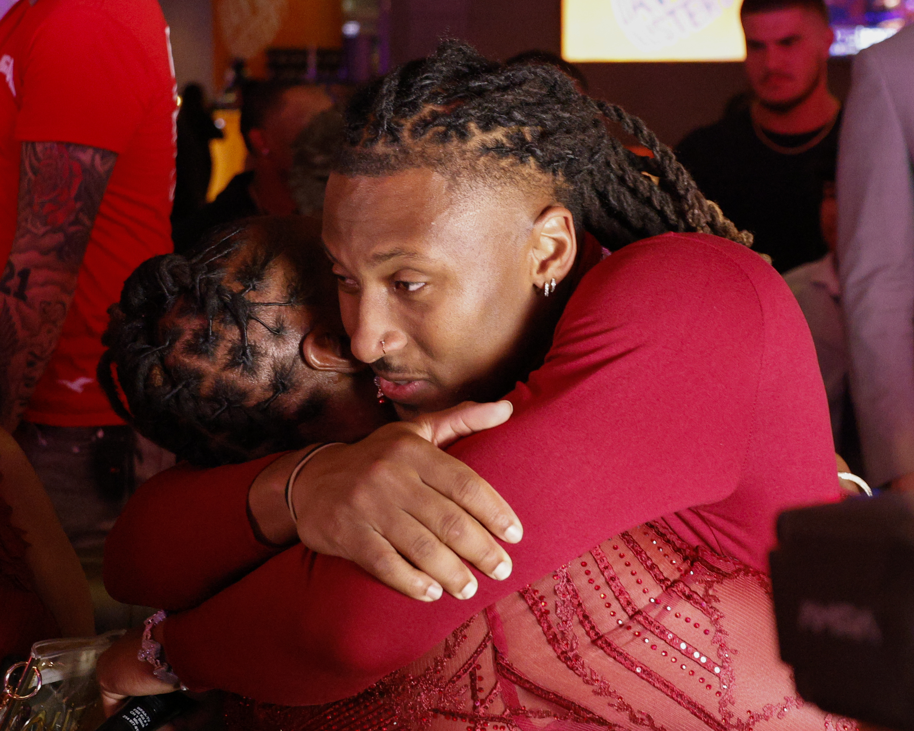 Just a little hype': Inside TCU WR Quentin Johnston's NFL draft party at  Dave & Buster's