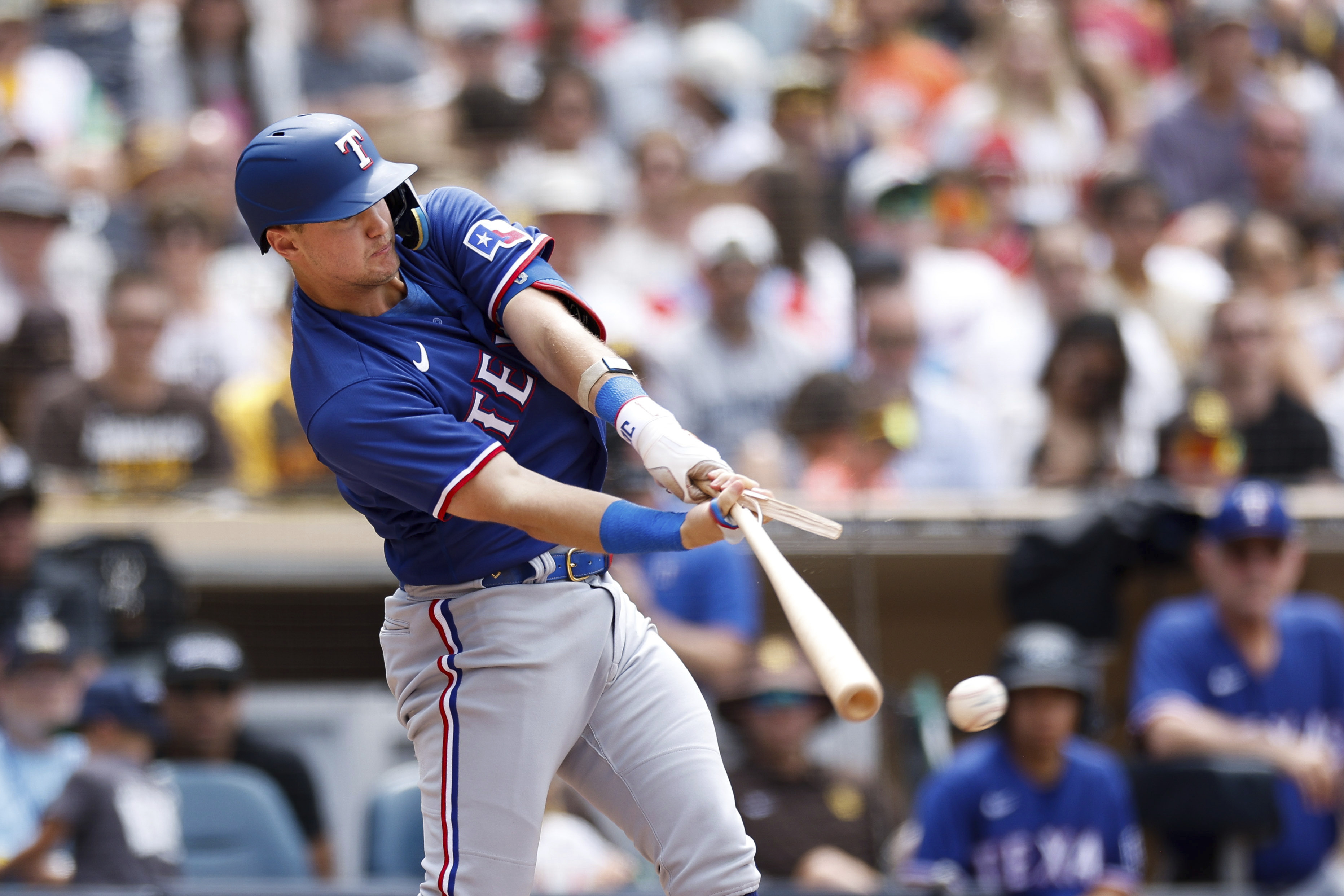 Goals have changed for Rangers third baseman Josh Jung. Now he aims to  'beat the clock
