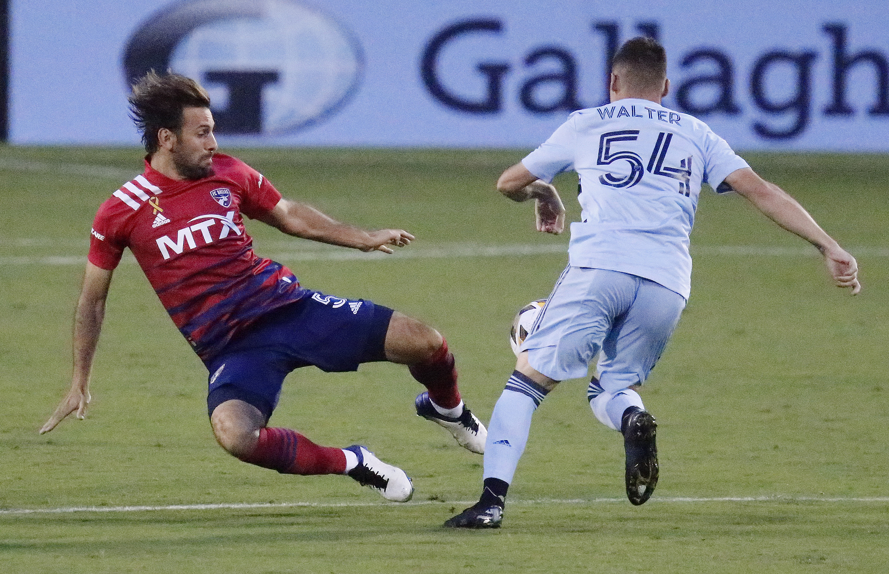 HARRISON, NJ - APRIL 16: FC Dallas midfielder Facundo Quignon (5