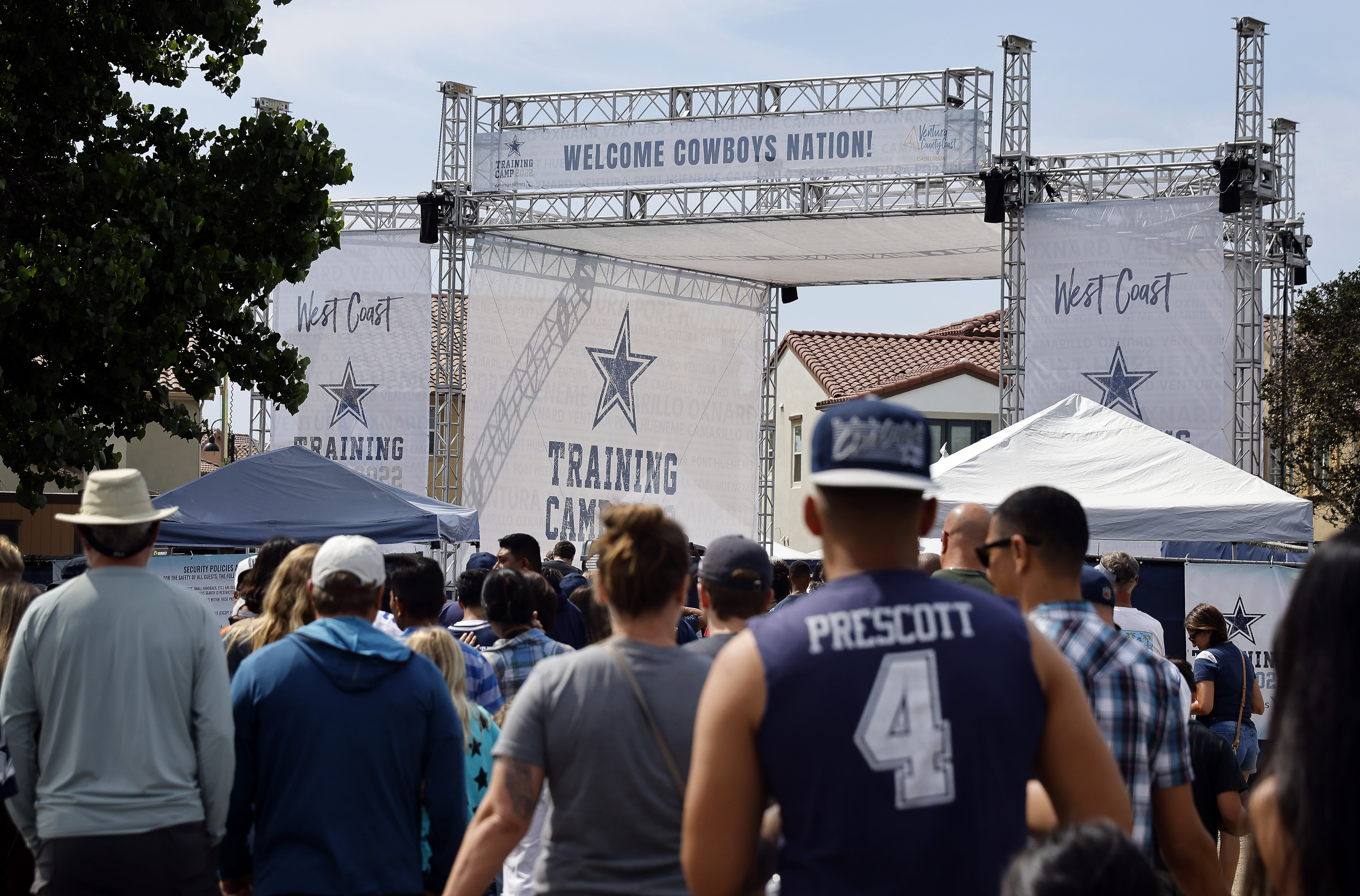 Cowboys punter Bryan Anger had fun being close to Camarillo for training  camp 