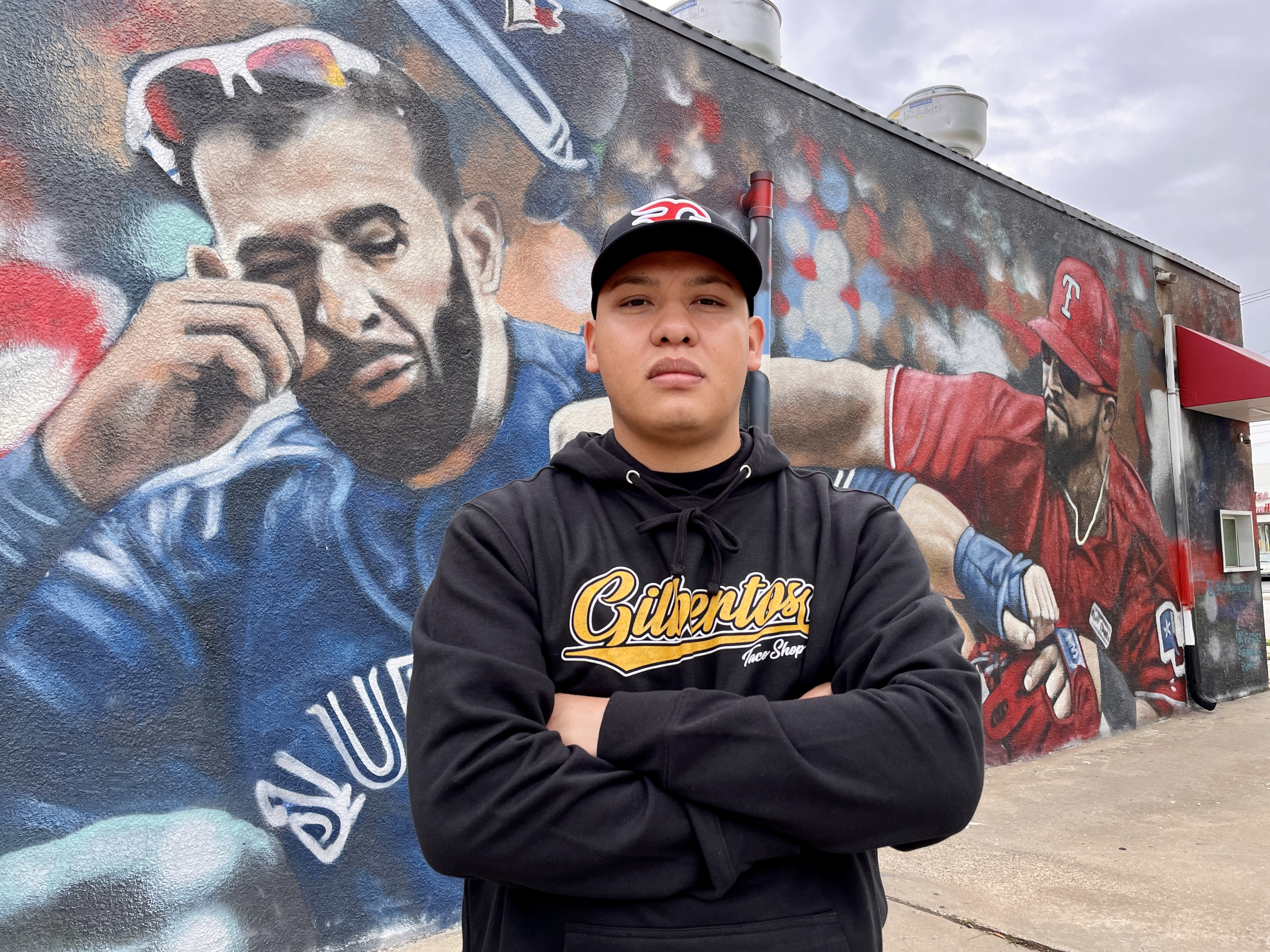 Arlington taco shop's mural of infamous Texas Rangers fight can stay, for  now