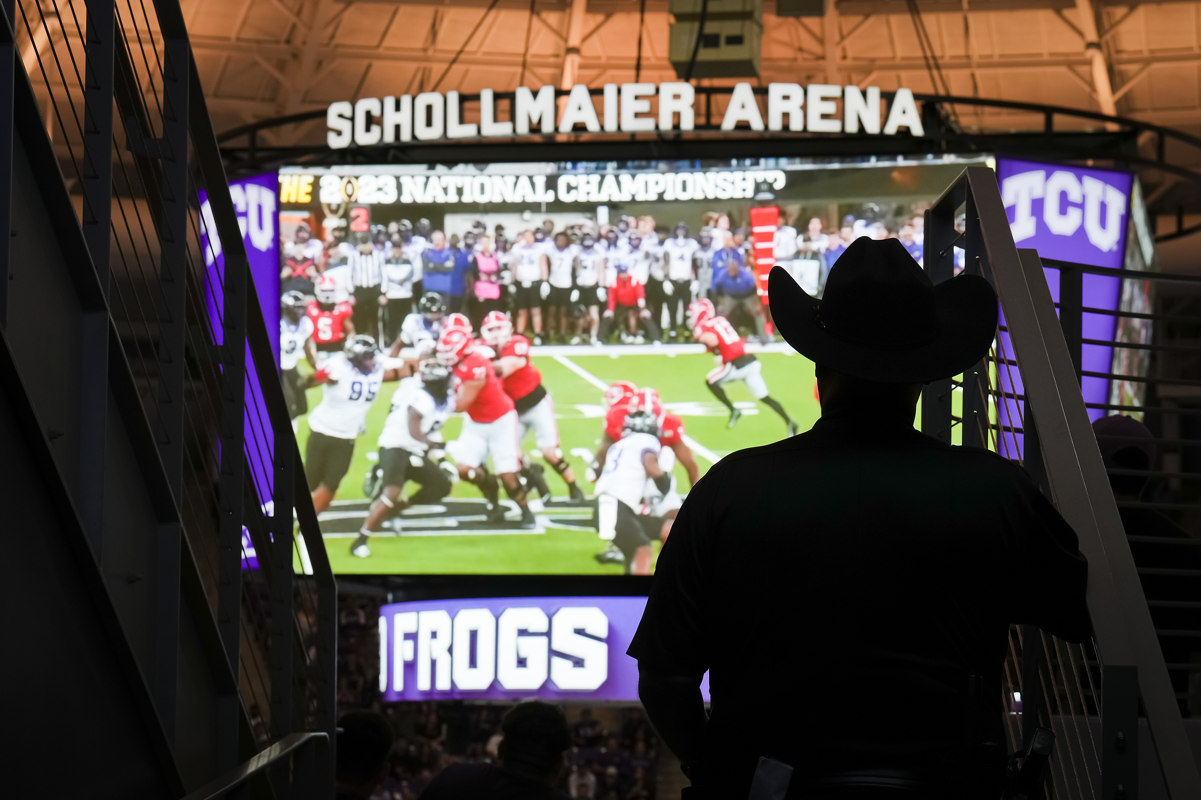 Georgia-TCU title game records lowest viewership in college