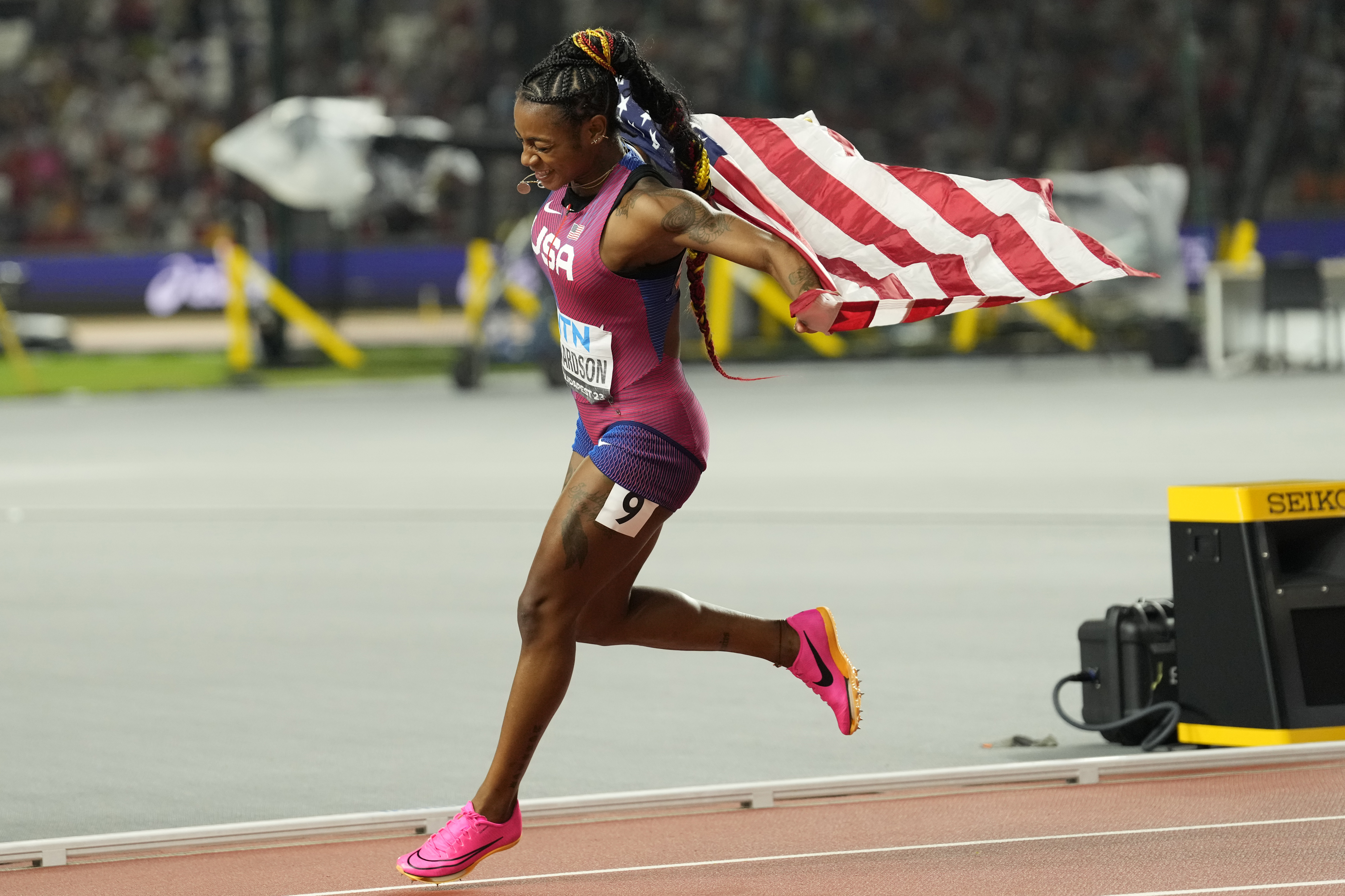 Track and field: All women's 100m world champions in the history