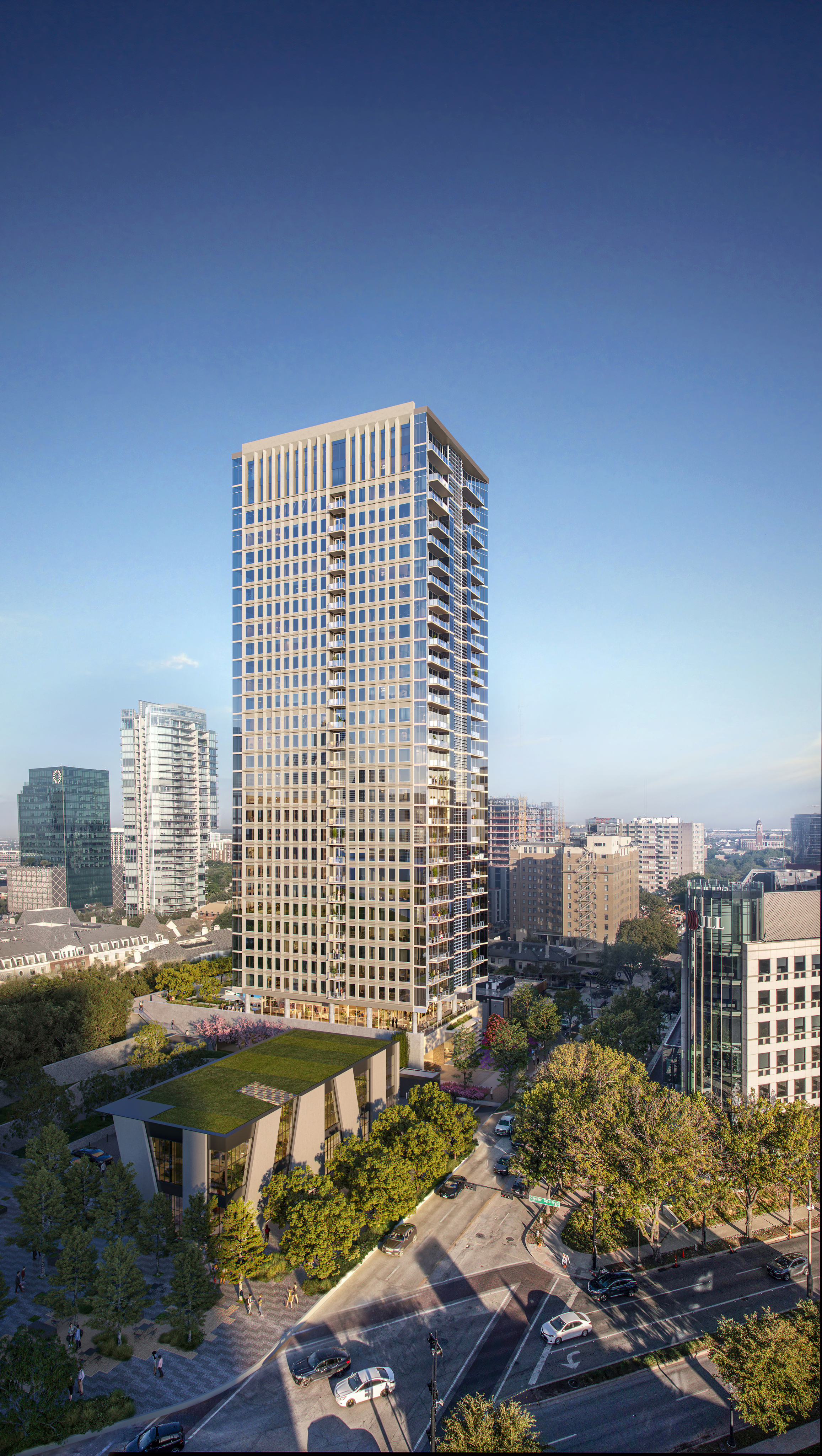 ビルス Crescent Real Estate's Maple Avenue tower, where rents start