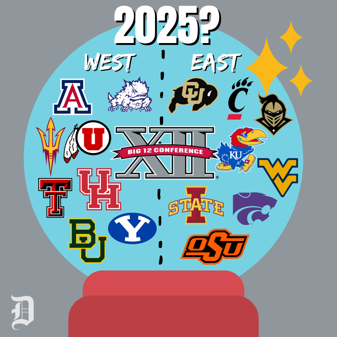 Big 12 Conference Map 2024 Image to u