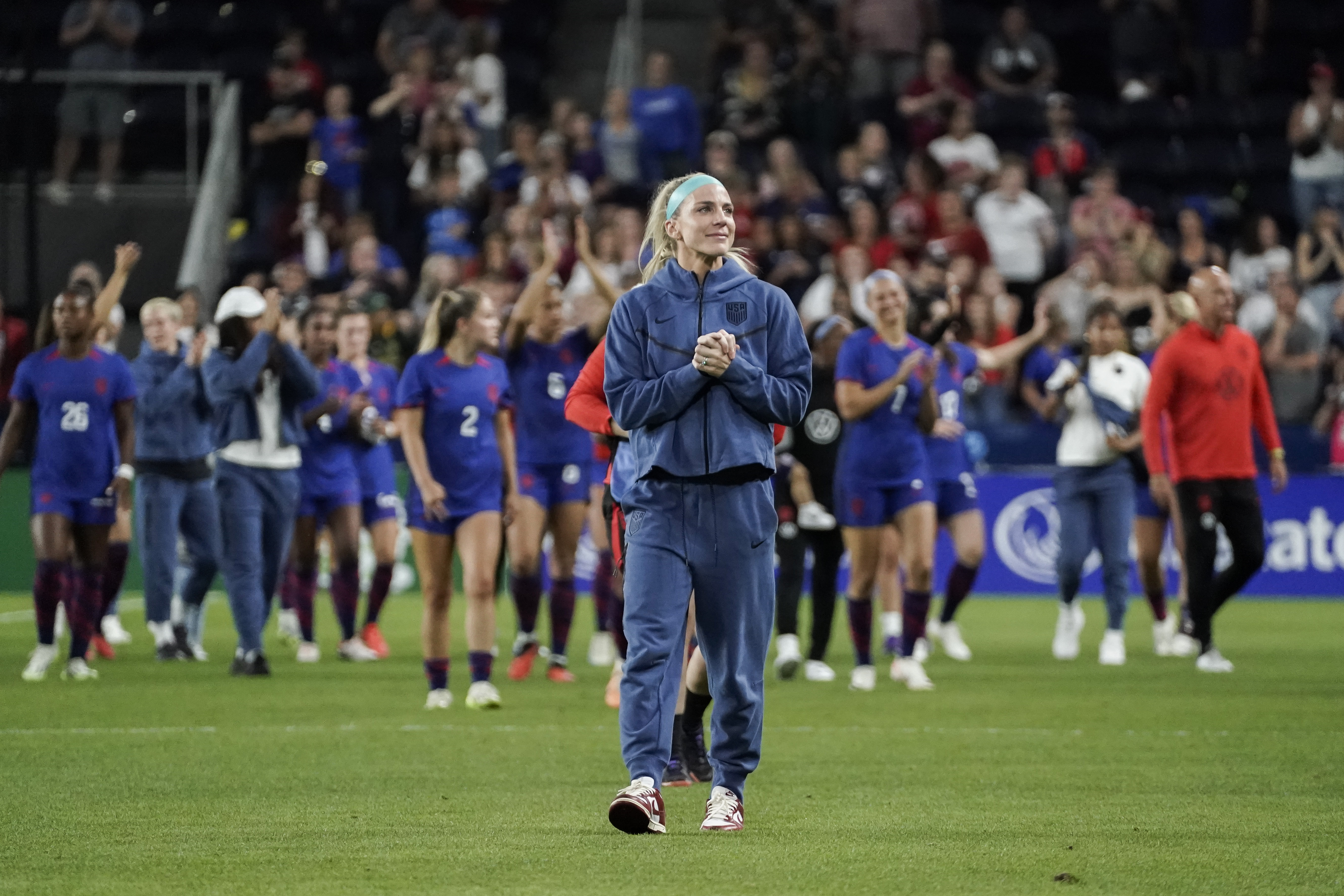 The USWNT's Julie Ertz, a back to back World Cup champion, is retiring from  soccer