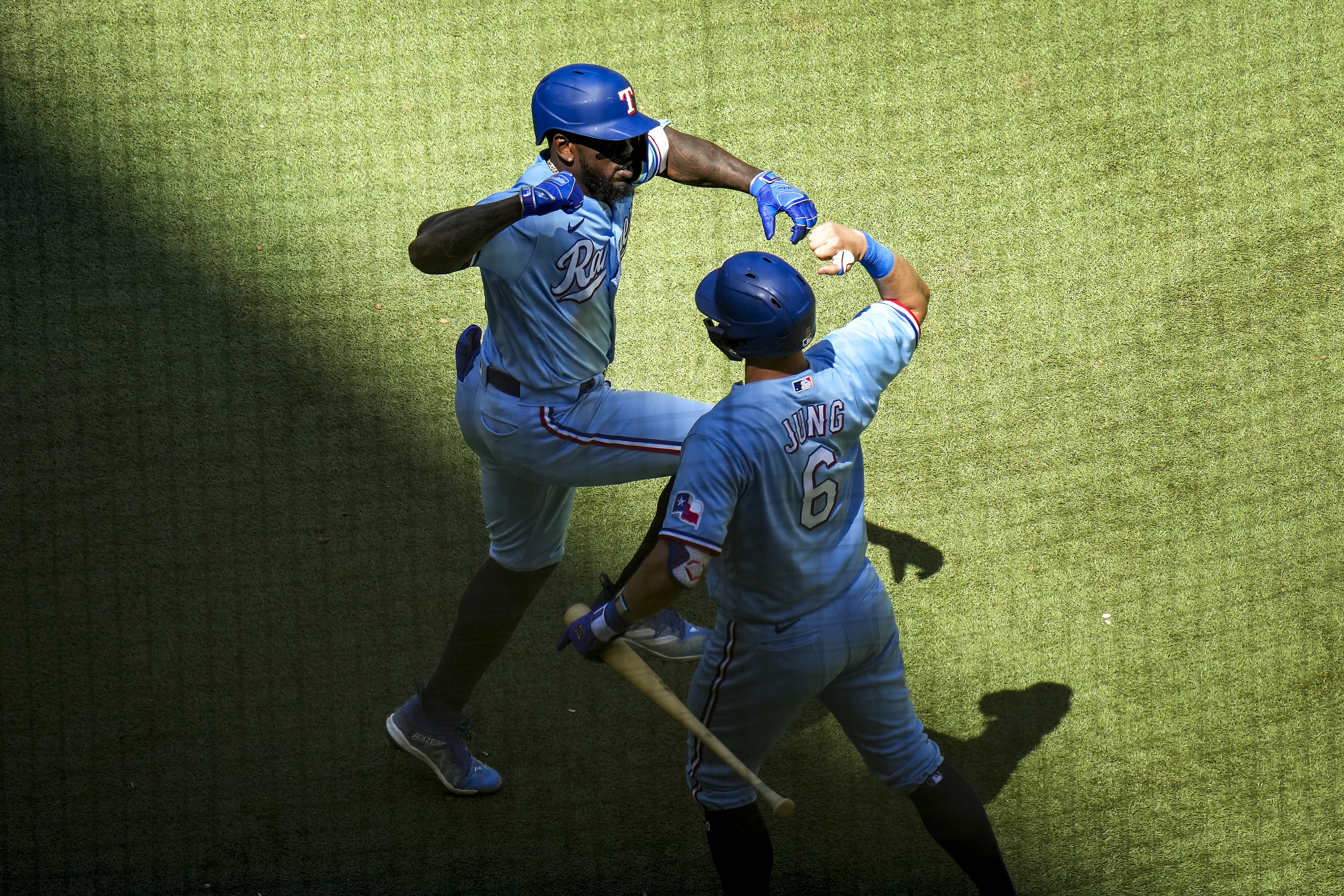 Rangers, Josh Jung combine balanced approach with aggression in rout of  Yankees