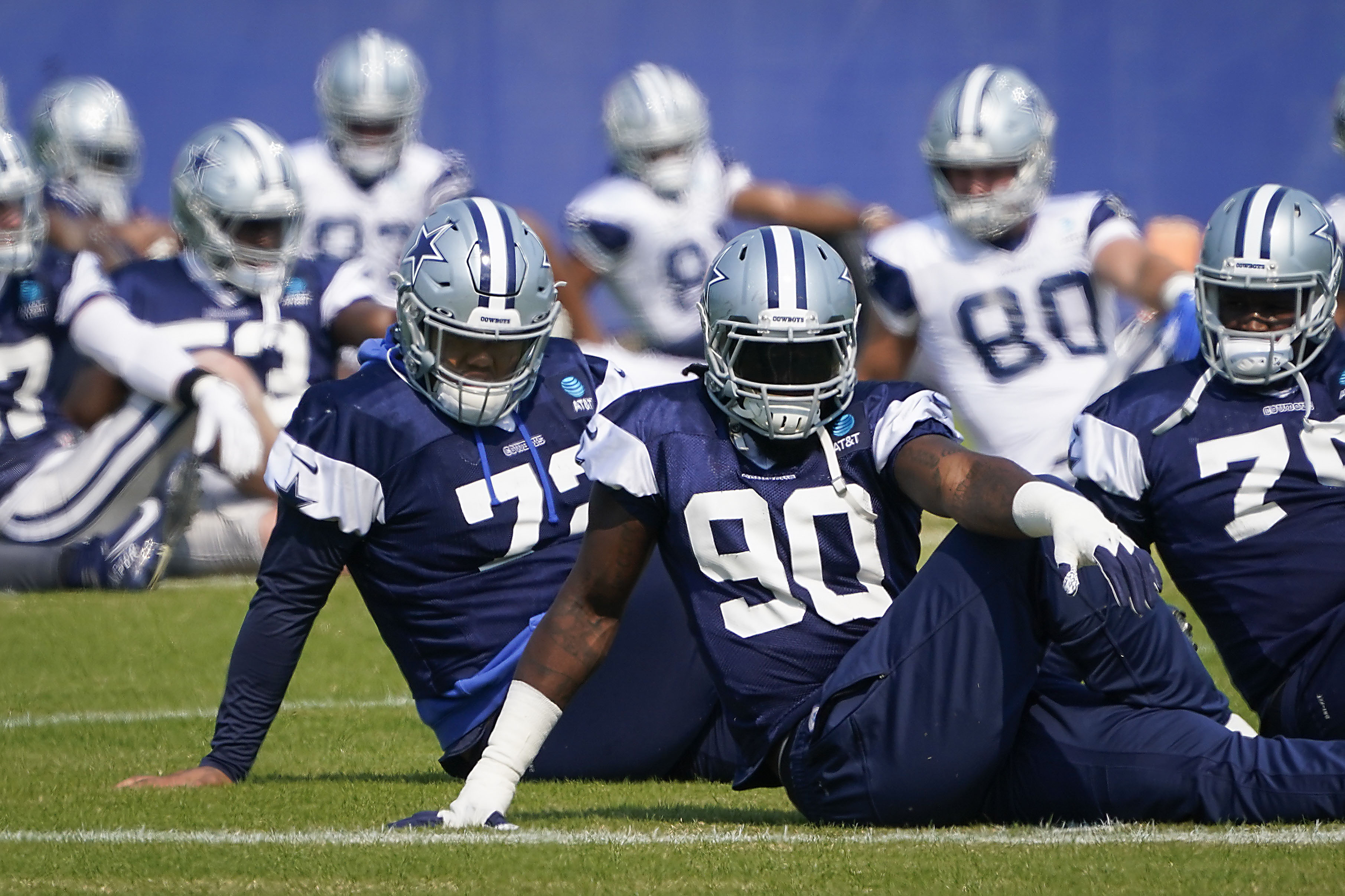 The next Eli Manning? Cowboys DE DeMarcus Lawrence may have a new target in  Giants QB Daniel Jones