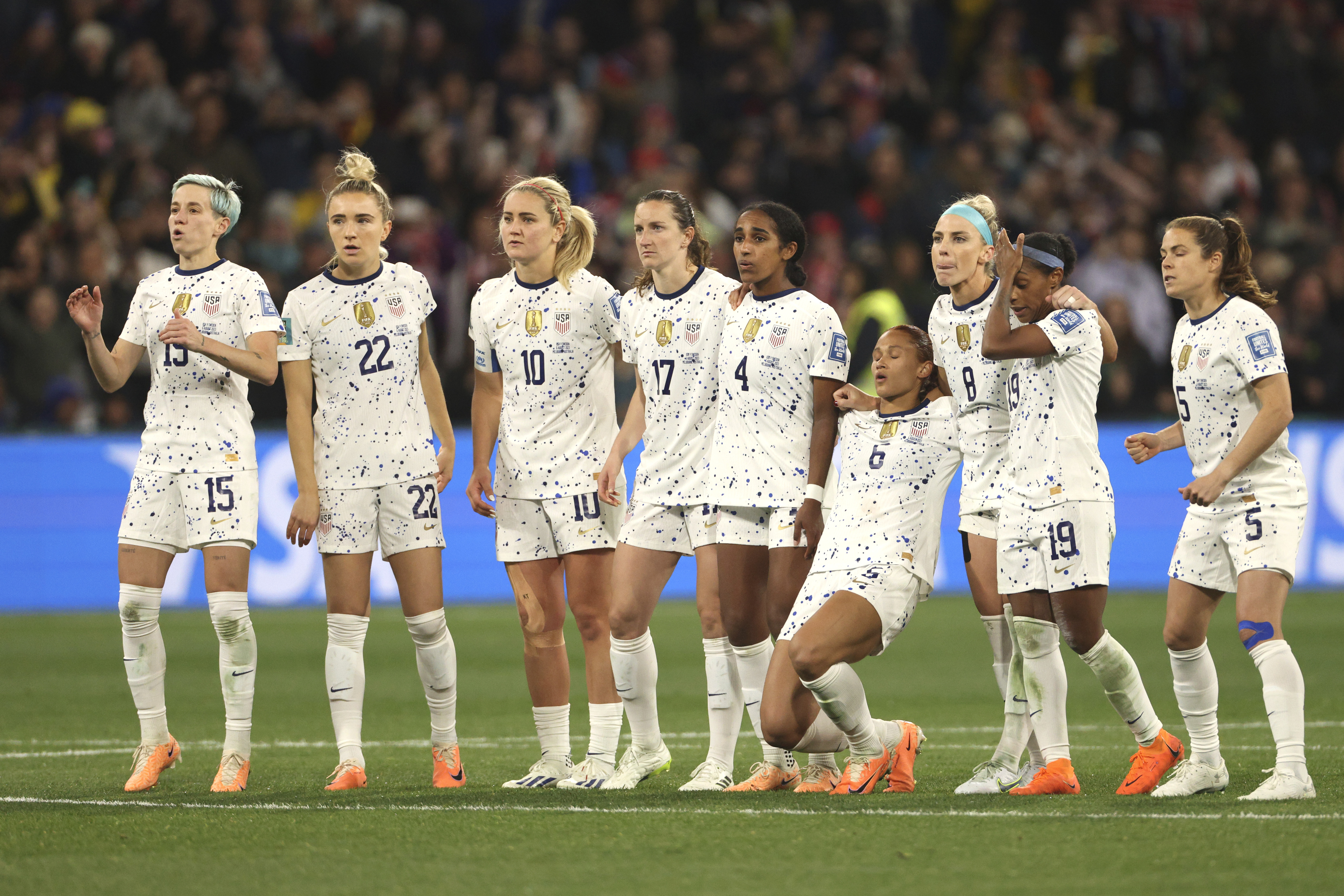 USA knocked out of Women's World Cup after loss on penalties to