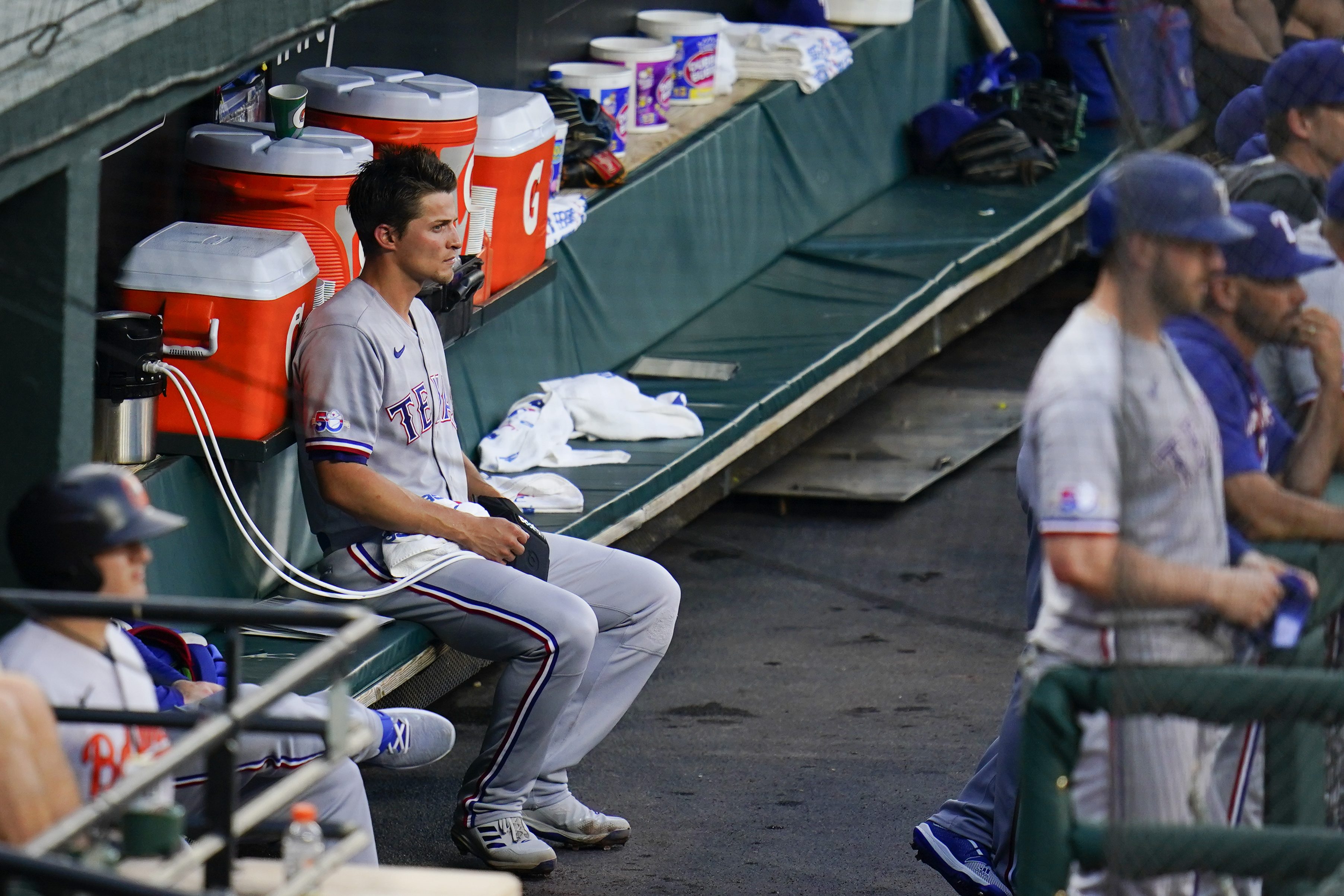 Rangers playing waiting game with Corey Seager's injury as he misses third  straight start