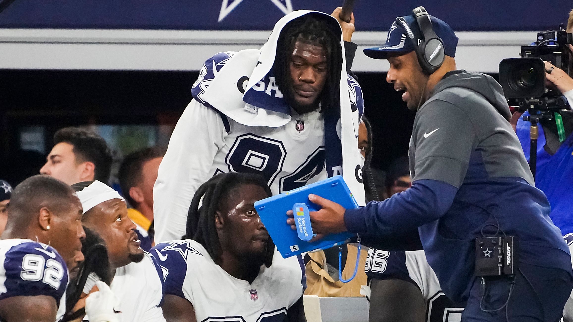 Dallas Cowboys defensive end Randy Gregory (94) plays against the