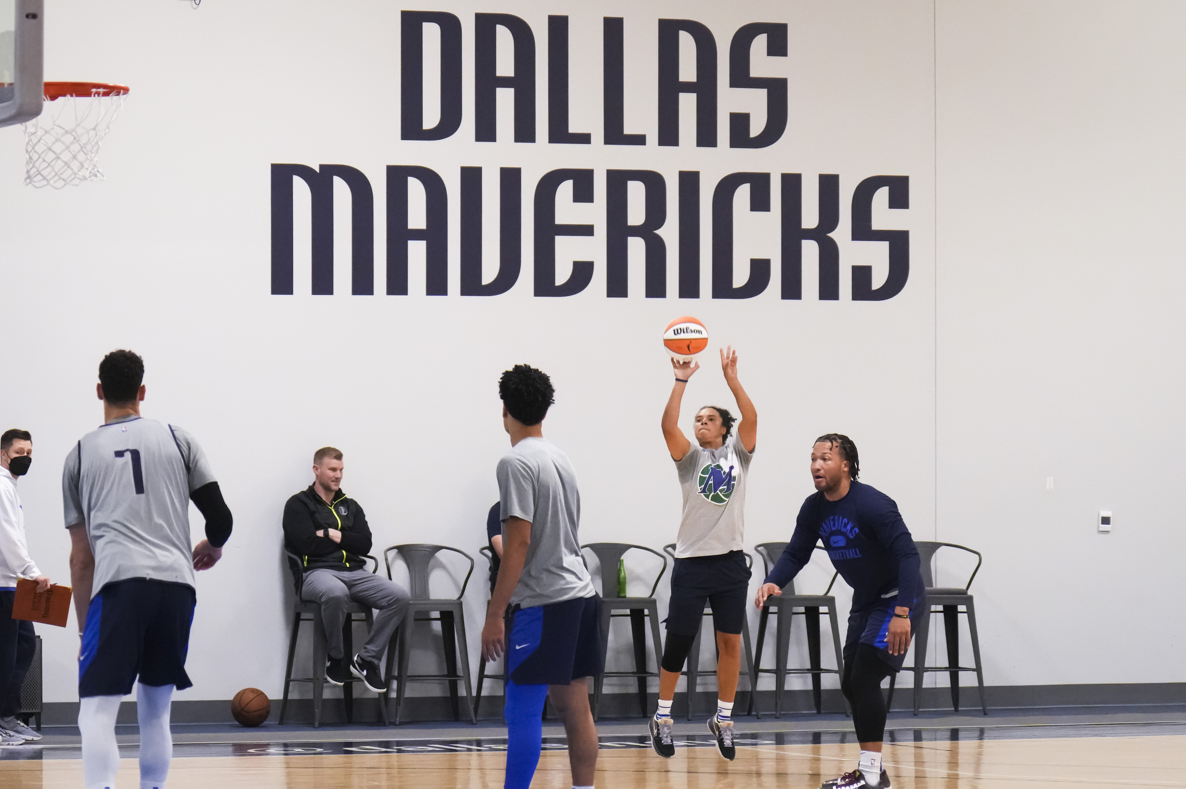 Photos: Practice Makes Perfect! Luka Doncic Practices, Talks To Media ...