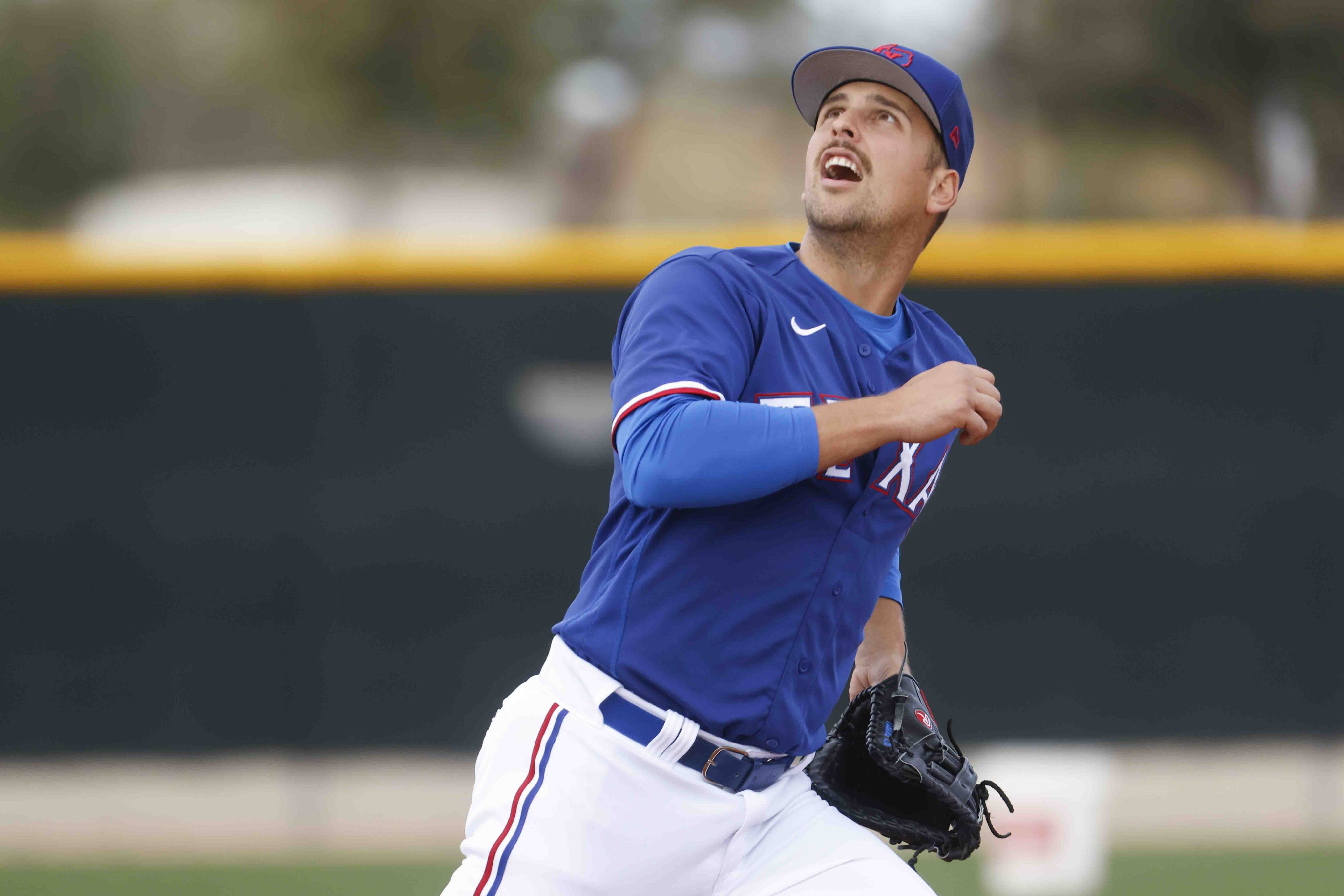 Brad Miller Texas Rangers Home Jersey by NIKE