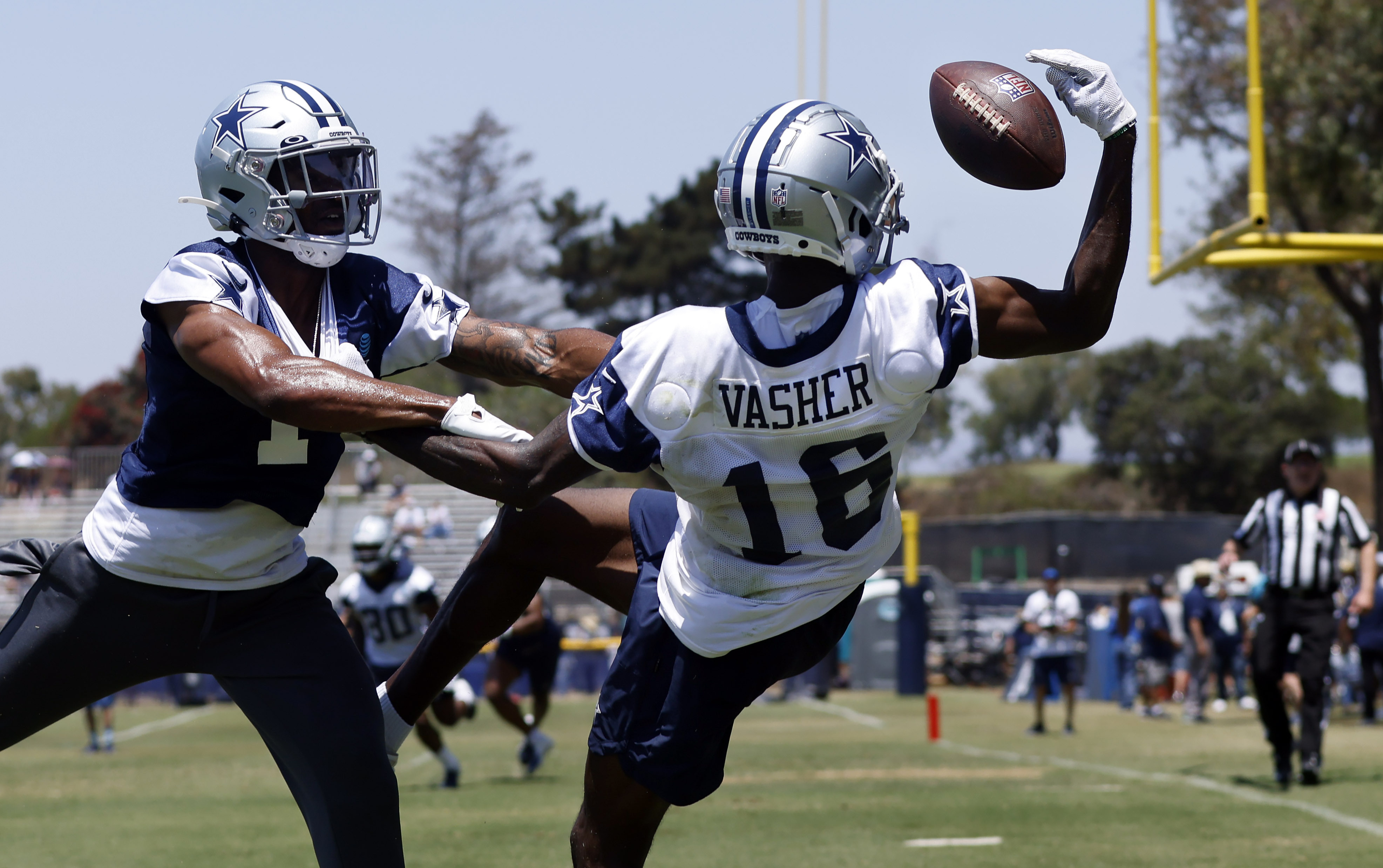 Cowboys WR T.J. Vasher could stand out as depth option for 2022