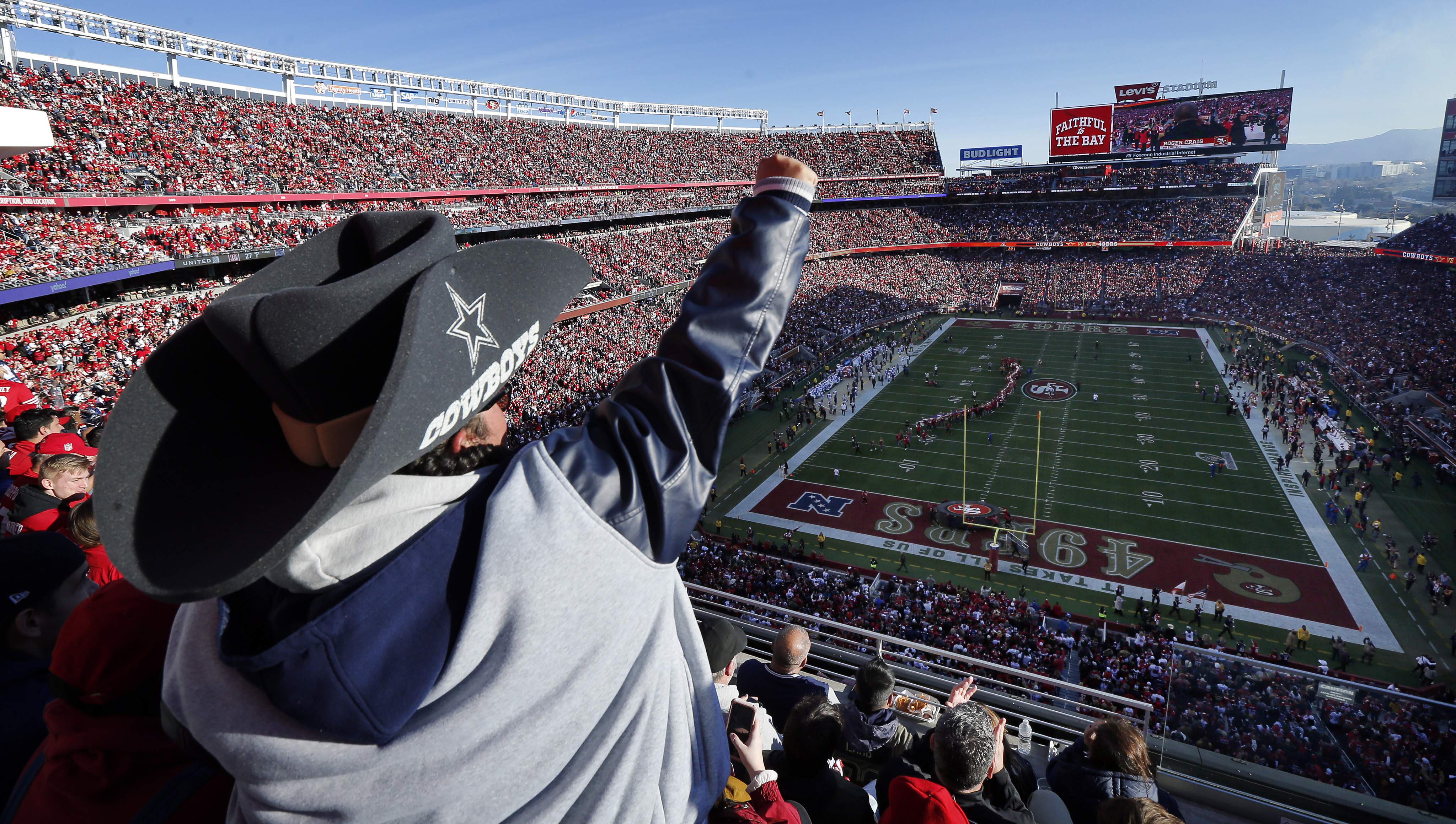 Fans flying to Dallas for 49ers-Cowboys playoff game