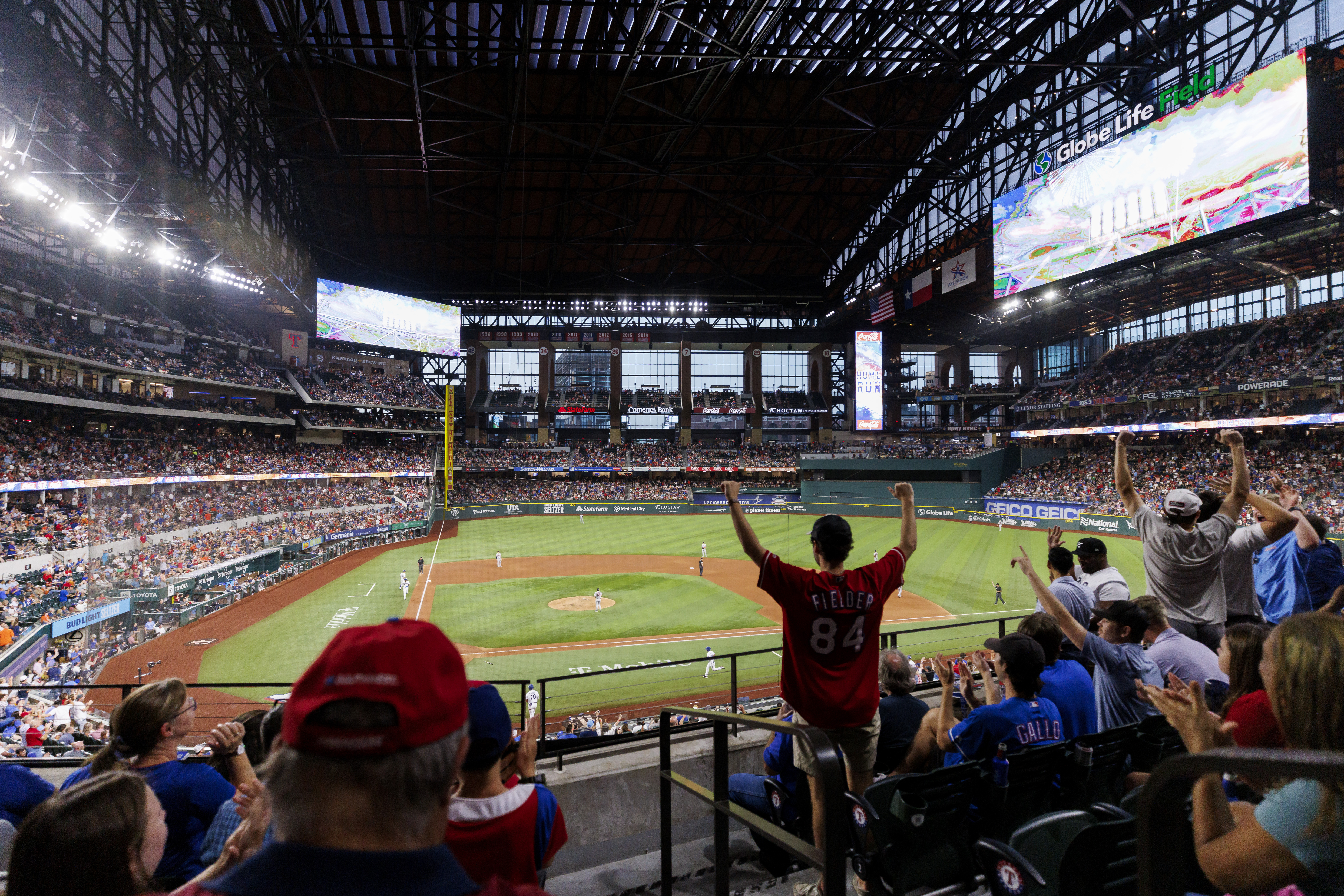 Section 121 at Globe Life Field 