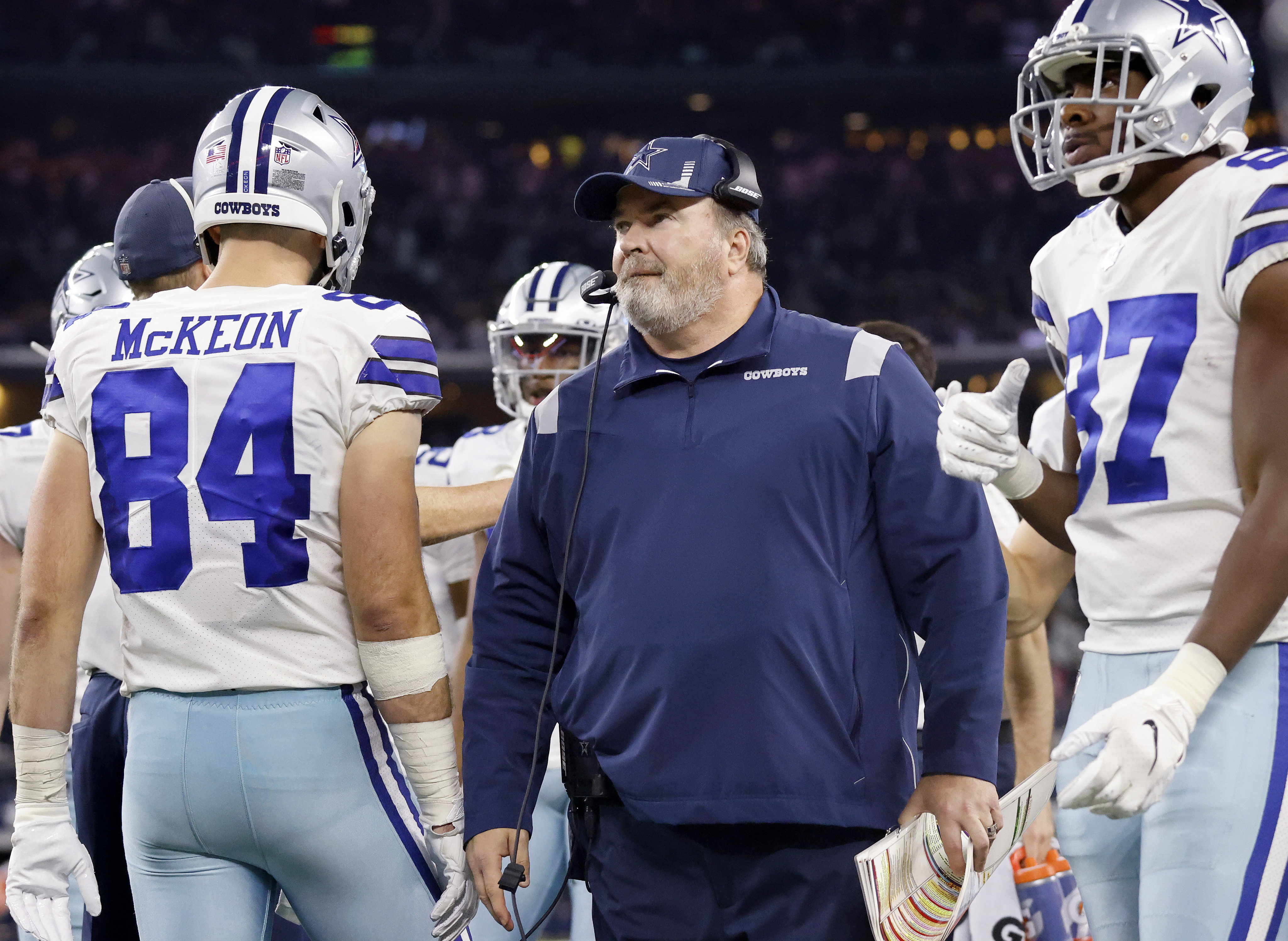 Cowboys' Stephen Jones 'Very Confident' Mike McCarthy Will Return