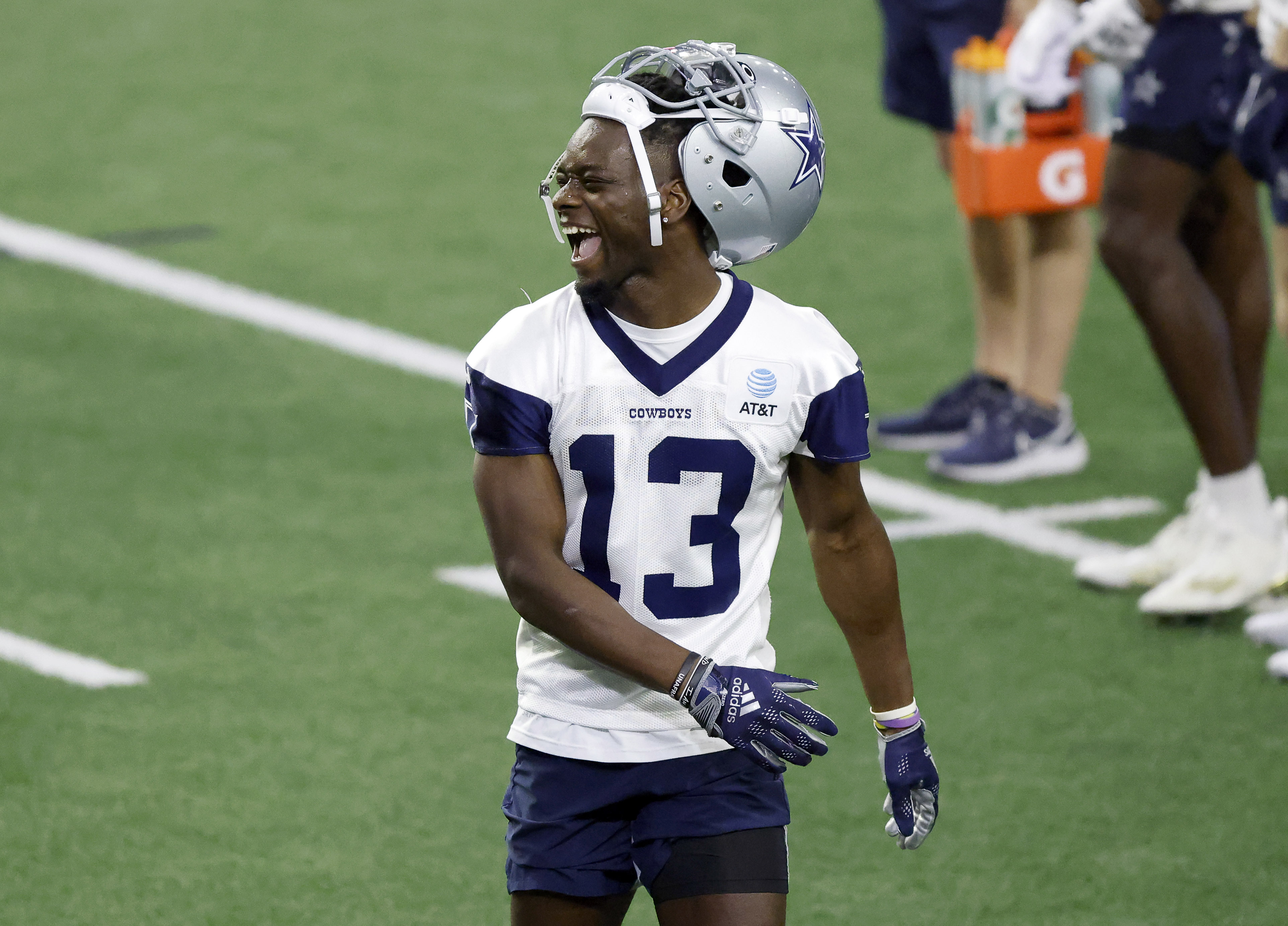 Michael Gallup Dallas Cowboys Youth Navy Pro Line Any Name