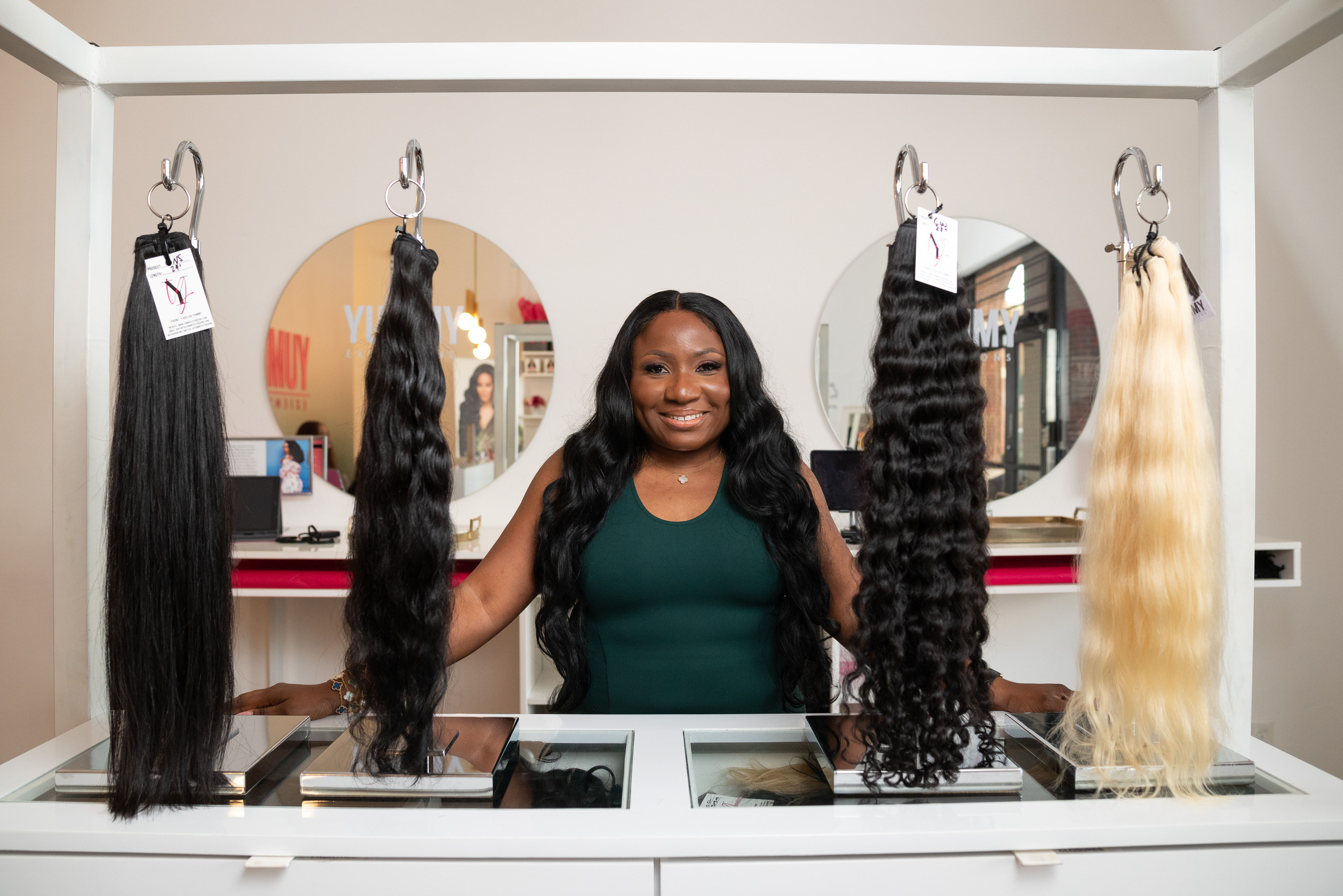 Nigerian entrepreneur Yummie O.'s journey from IT to hair extension brand  founder