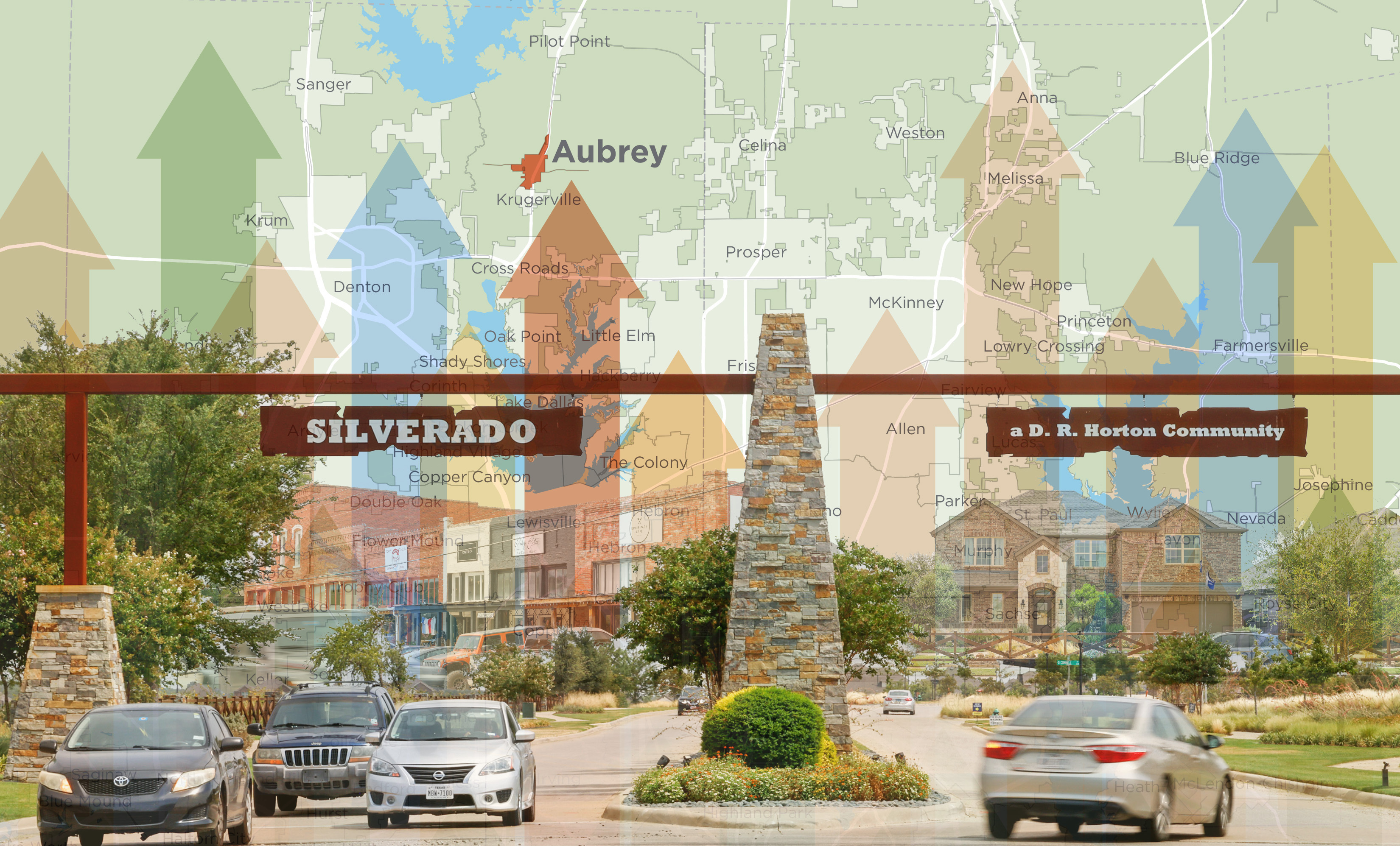 Small-town Aubrey is becoming hub for big planned communities