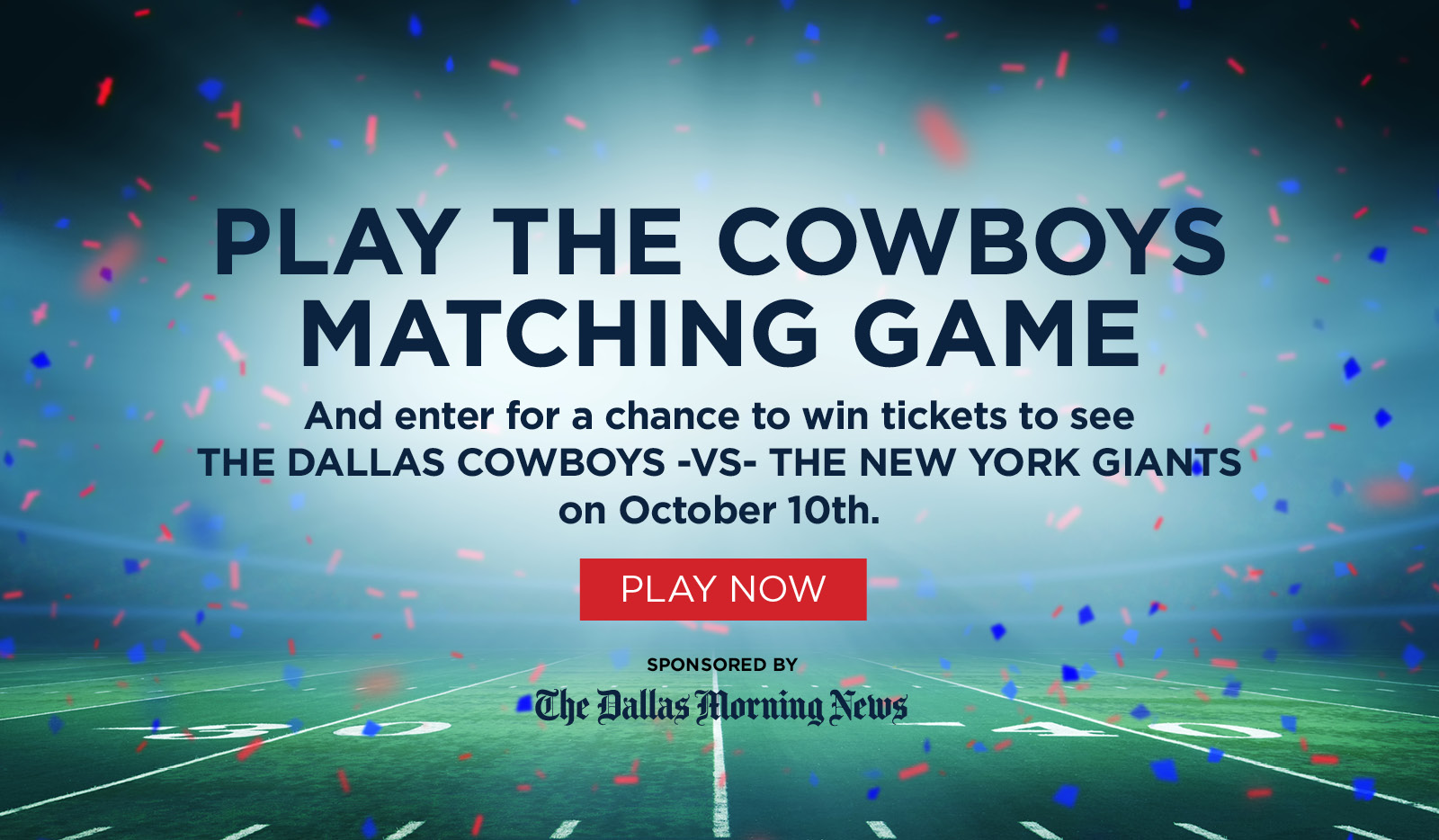 Win Tickets to Cowboys Home Games