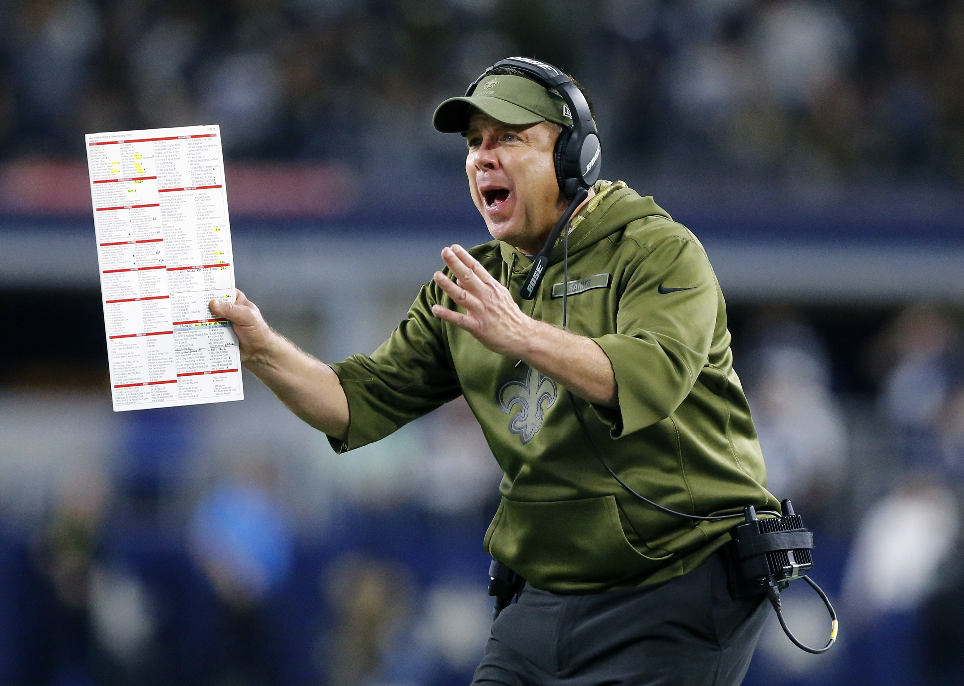 We learned about Sean Payton's end of game management tonight