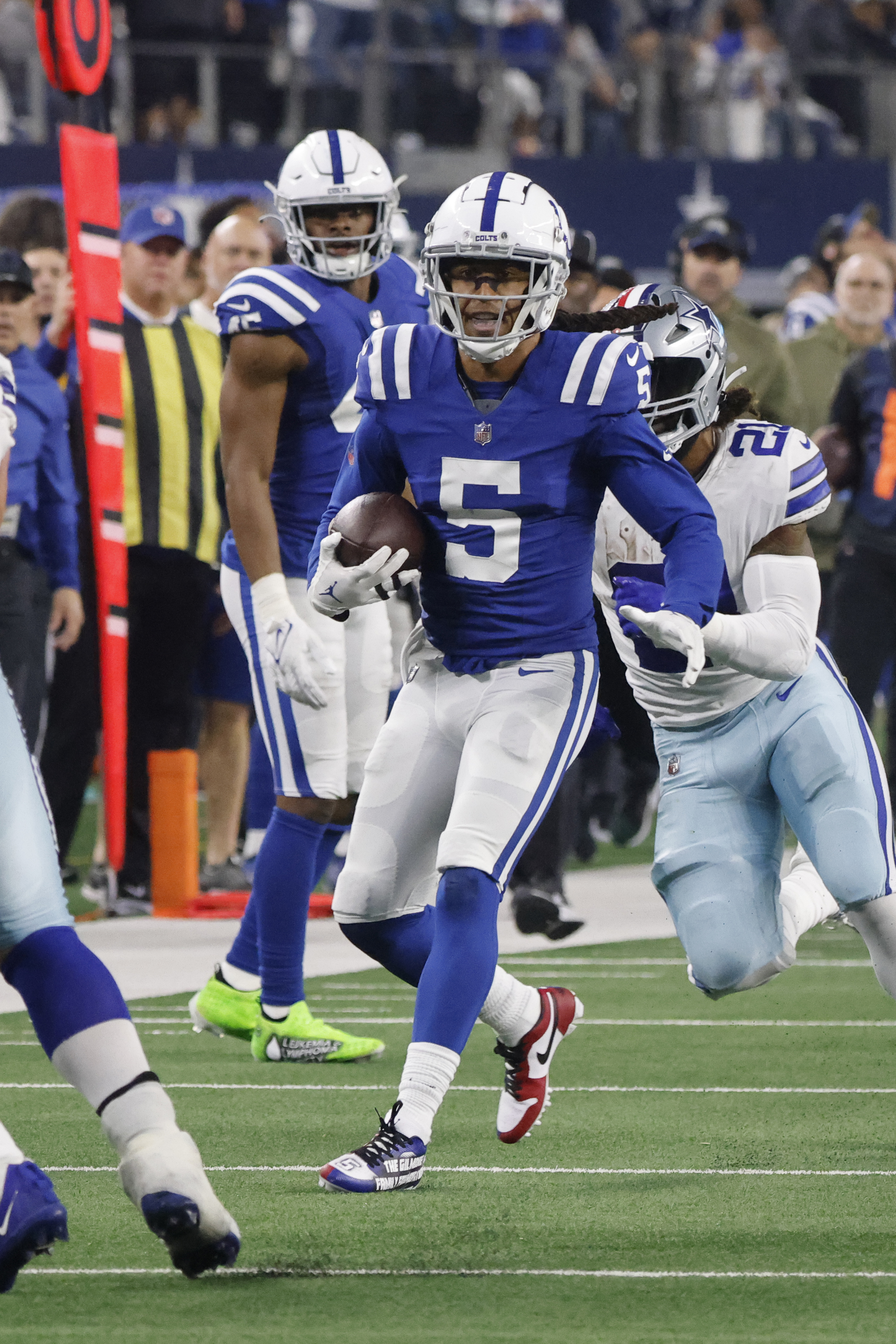 Stephon Gilmore rockin' the 5️⃣. - Indianapolis Colts