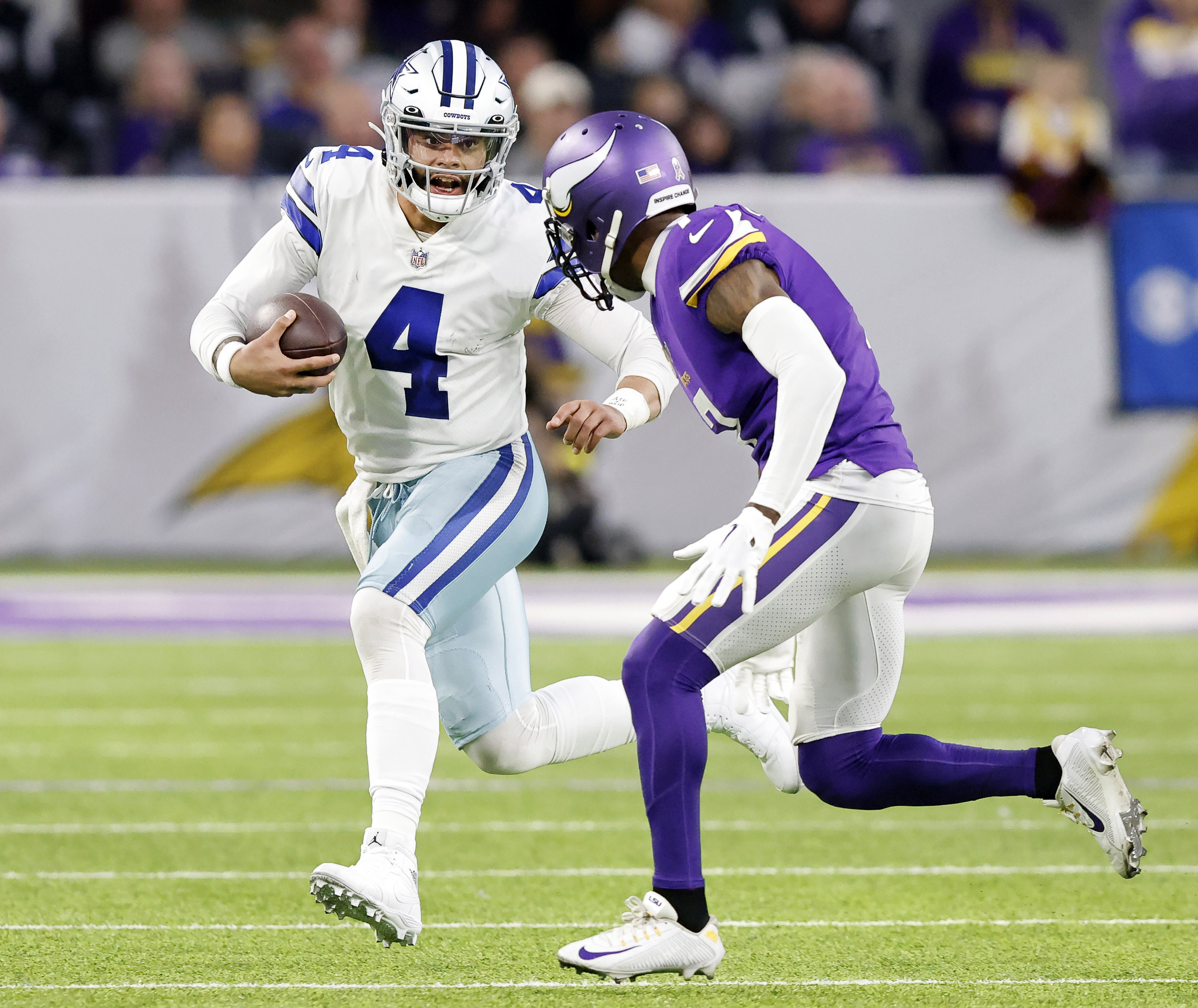 As advertised: Cowboys QB Dak Prescott is doing more with his legs in 2022