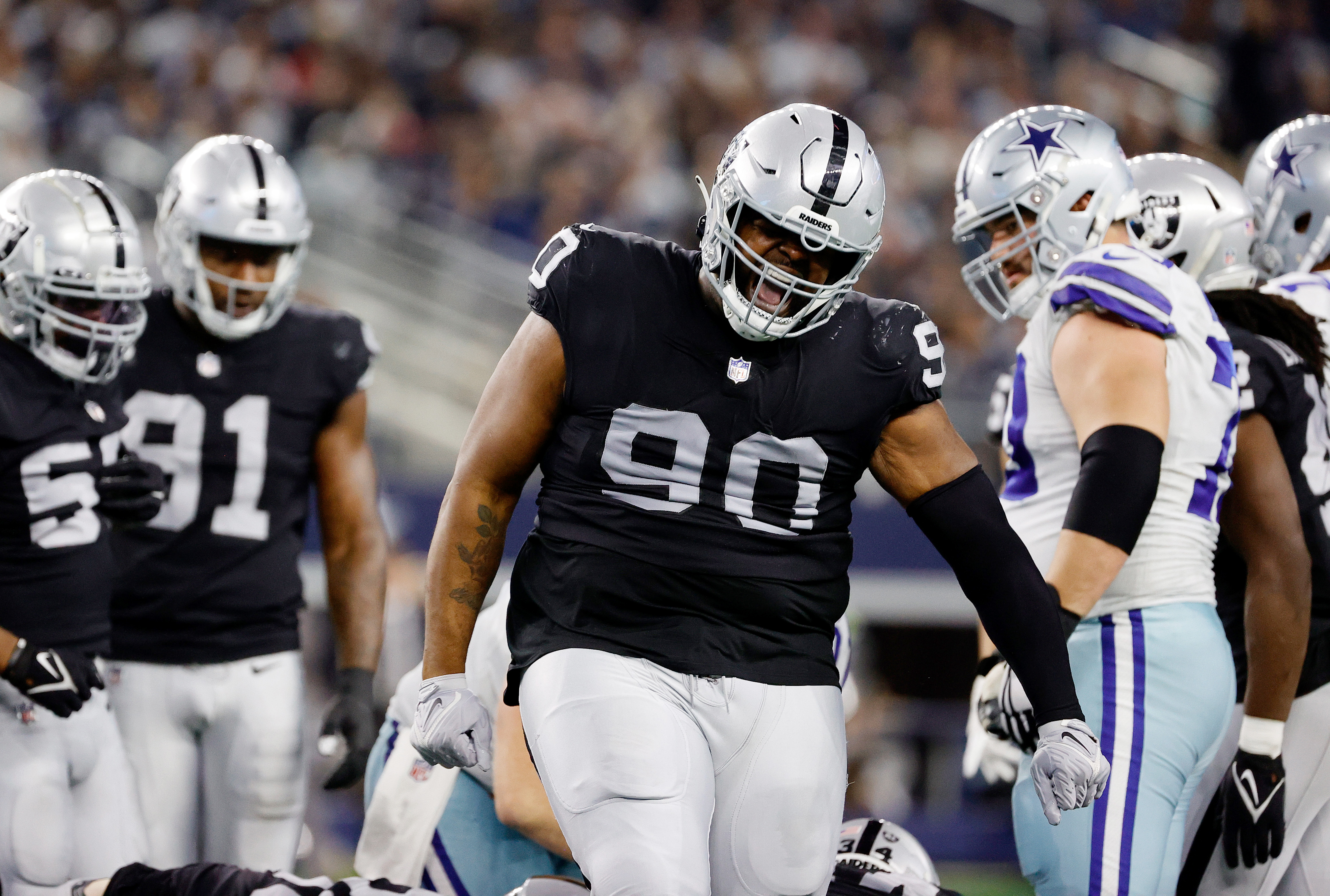 Dallas Cowboys Johnathan Hankins Las Vegas Raiders trade