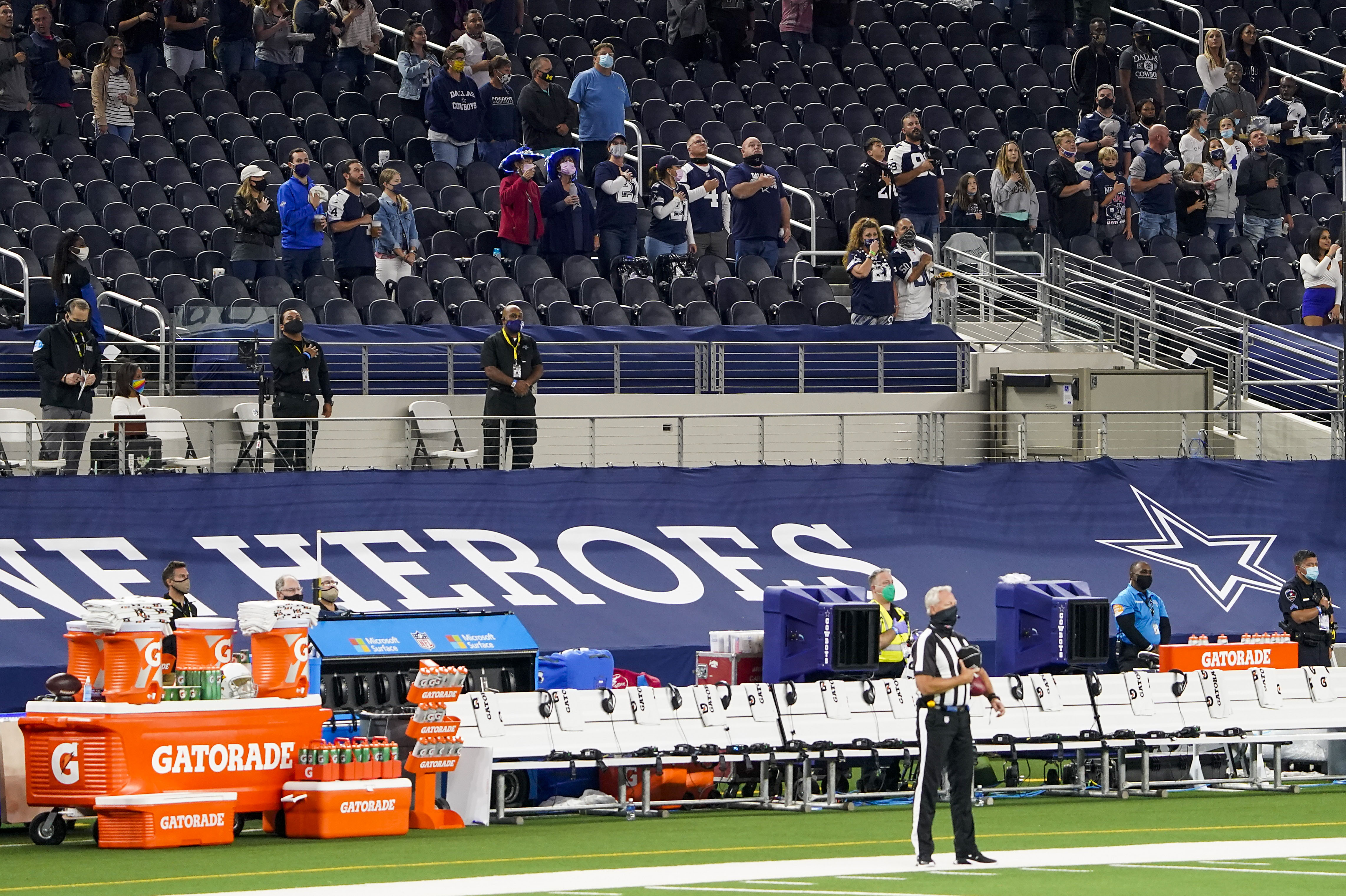 Cowboys announce COVID-19 protocols for fans at AT&T Stadium