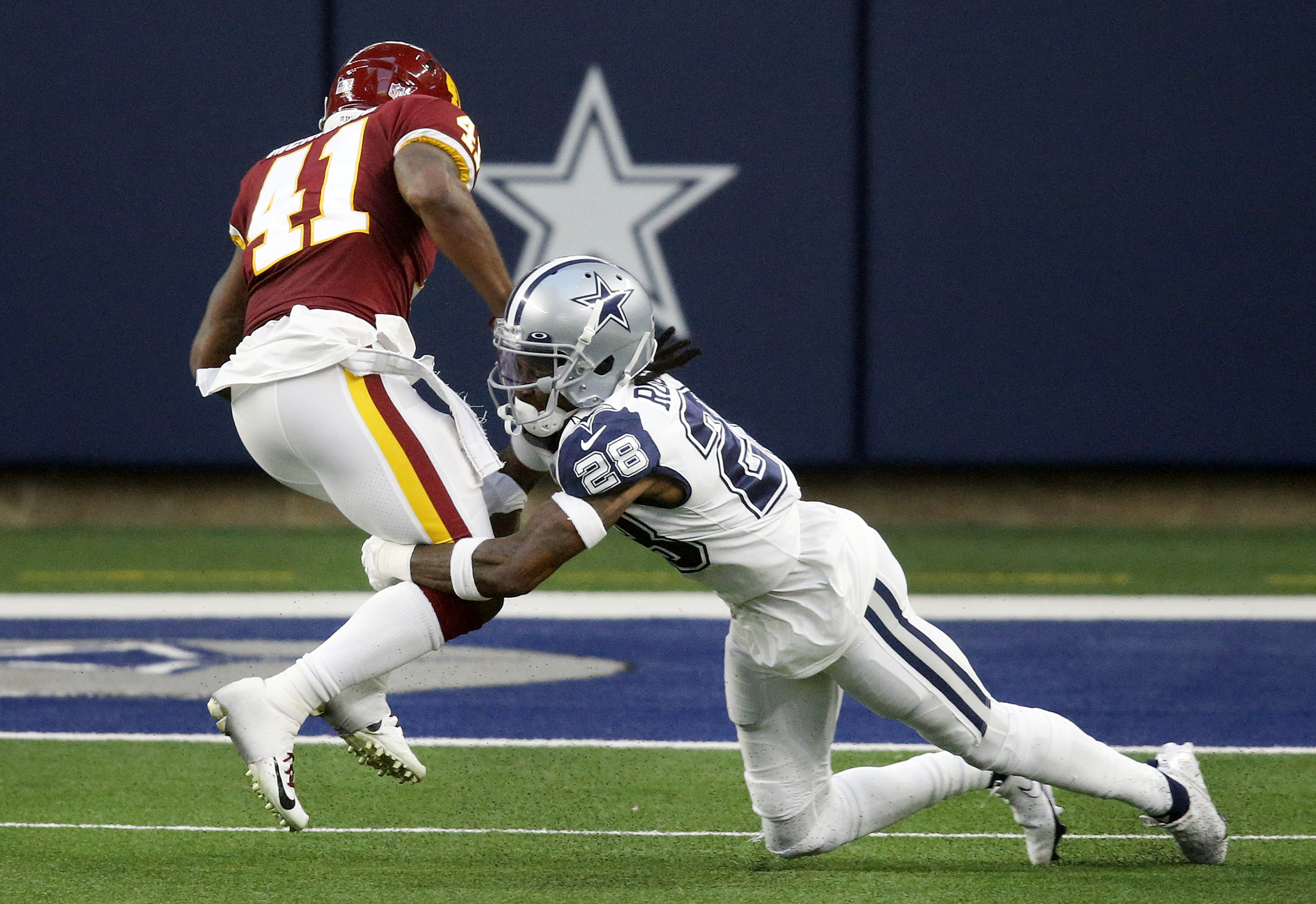 San Francisco 49ers cornerback Rashard Robinson during an NFL