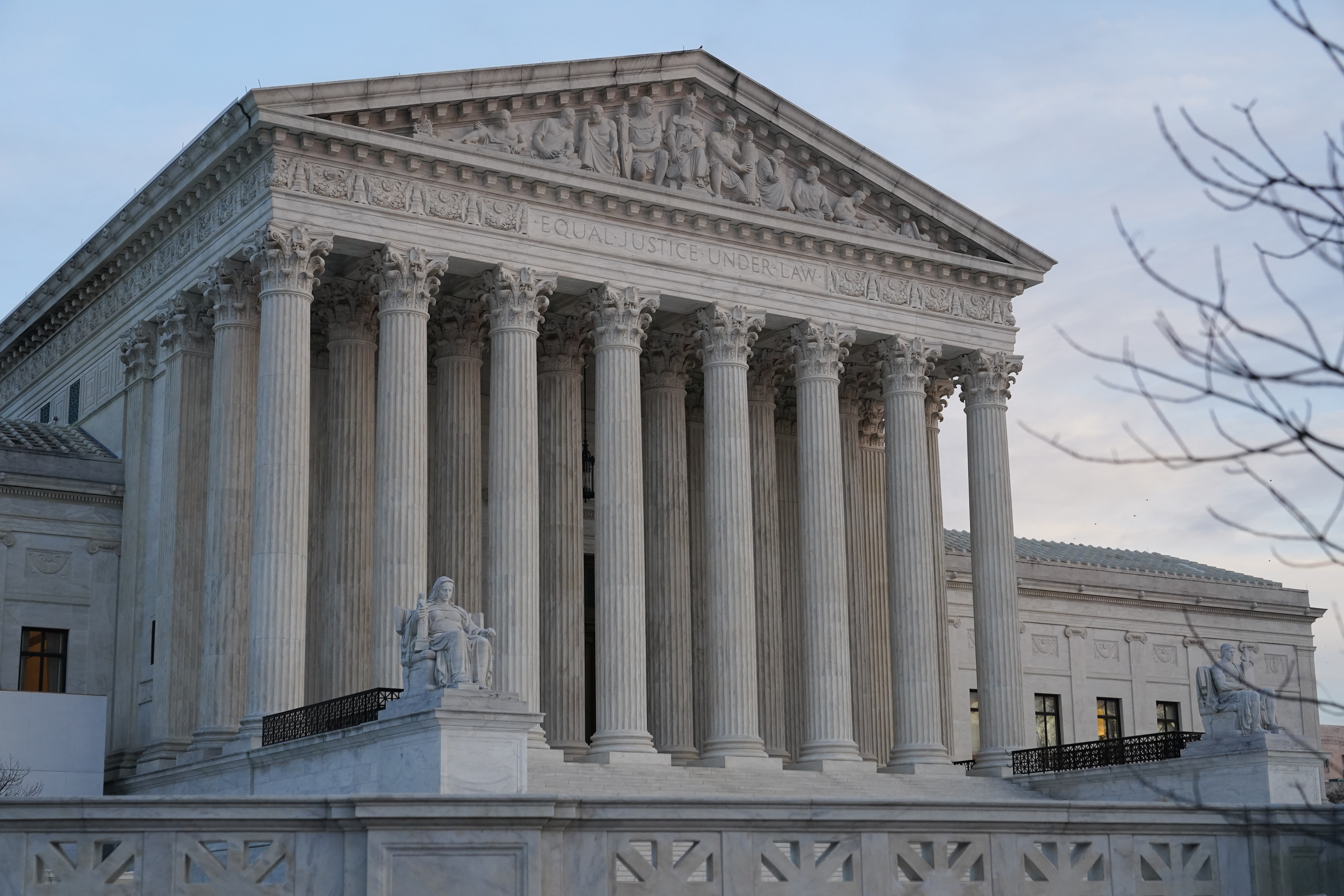 The Supreme Court building s seen on Capitol Hill in Washington, Jan. 10, 2023. The Supreme...