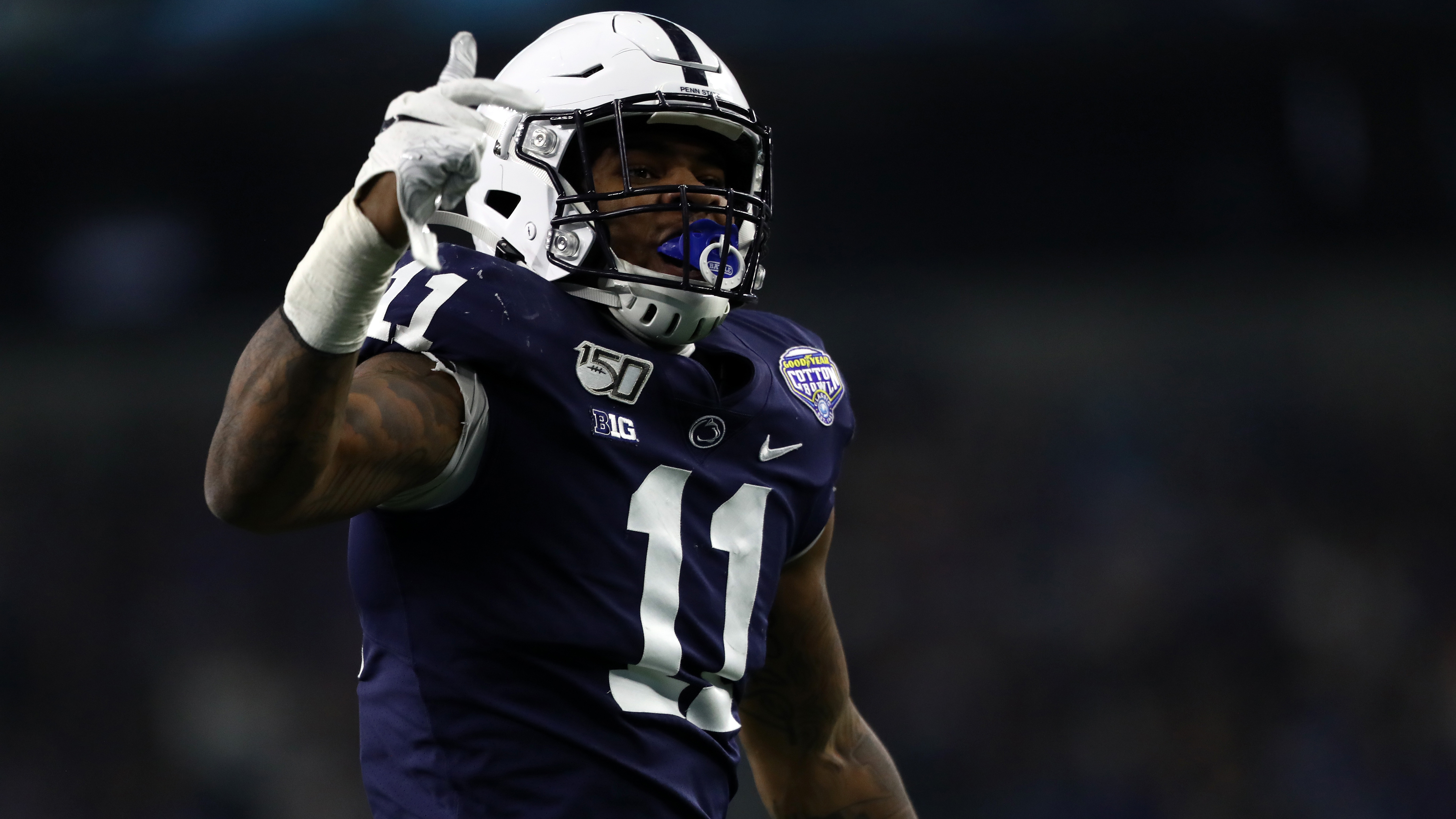 The Dallas Cowboys select LB Micah Parsons at No. 12