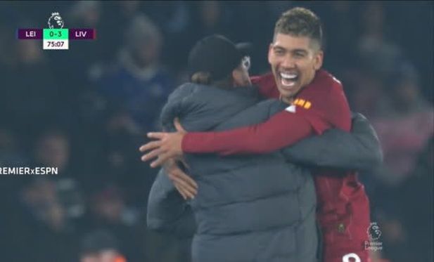 Goles y Doblete de Firmino en el  Liverpool vs Leicester City por el Boxing Day de la Premier League