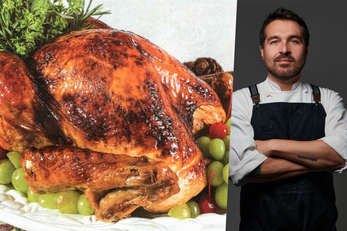 Aprende la receta de pavo de Giacomo Bocchio para esta Navidad.