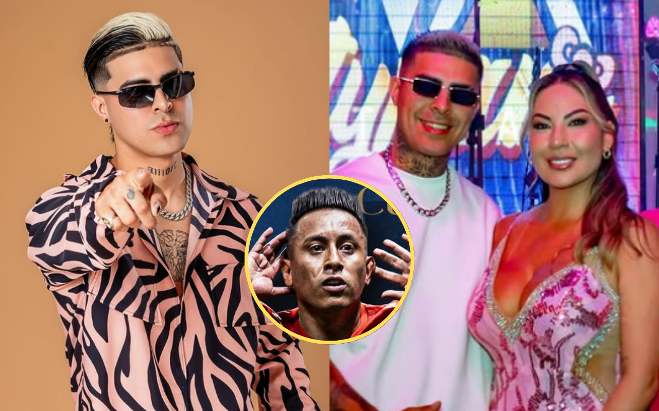 Pamela López apoya el nuevo tema de su pareja Paul Michael, que ha sido interpretado como una crítica a su expareja, Christian Cueva | Foto: Instagram / Composición EC