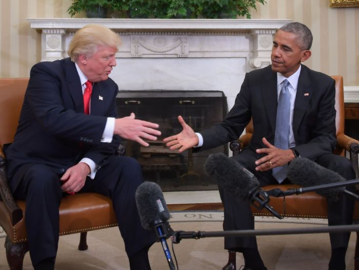 Donald Trump y Barack Obama tuvieron "histórica reunión" en la Casa ...