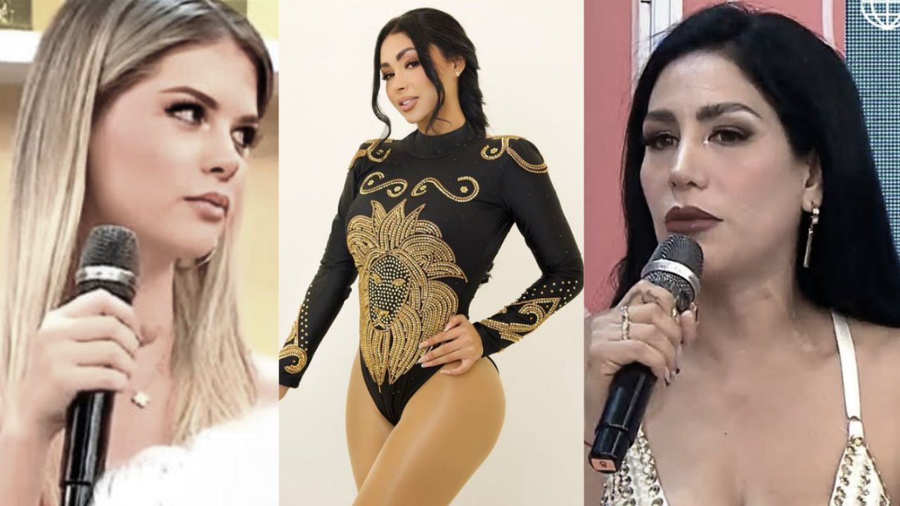 Brunella cuestiona a Pamela Franco por estar lejos de su hija enferma, pero Leysi responde: “Tiene que trabajar” | Foto: Instagram / América TV (captura) / Composición EC