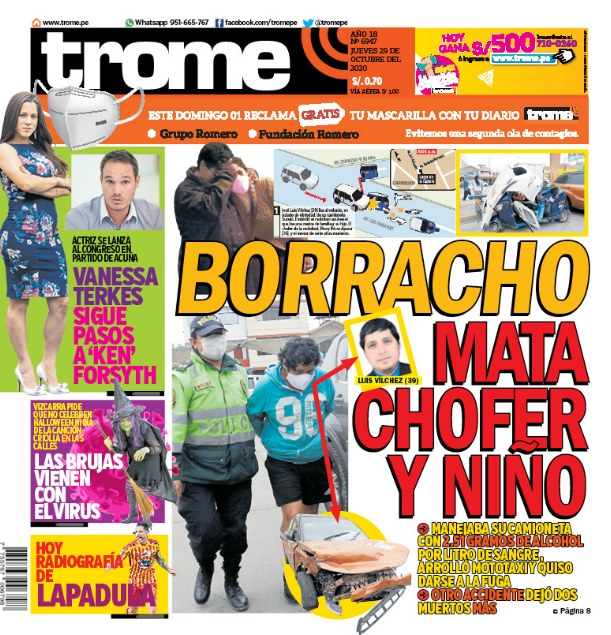 Noticias Sobre Portada Trome Pagina 3 Trome