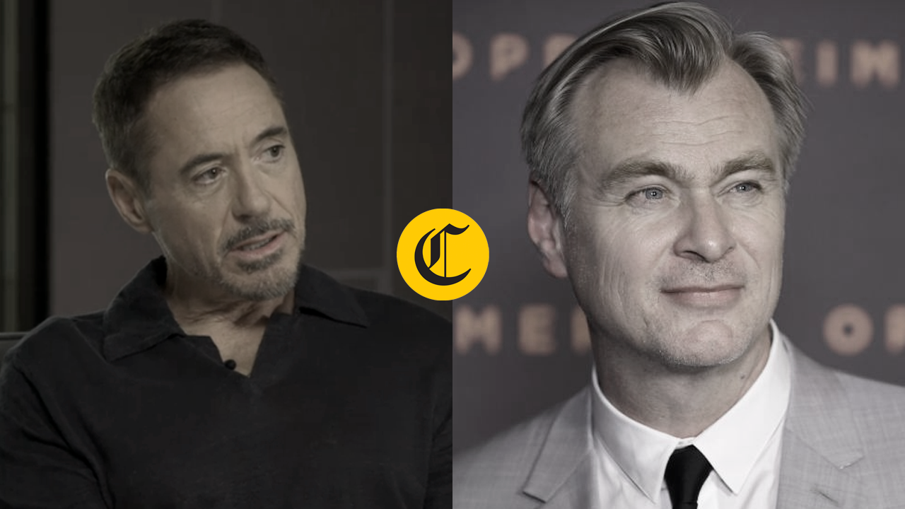 Robert Downey Jr  reveló una peculiar manía que tiene Christopher Nolan para ofrecer sus guiones | Foto: Composición EC